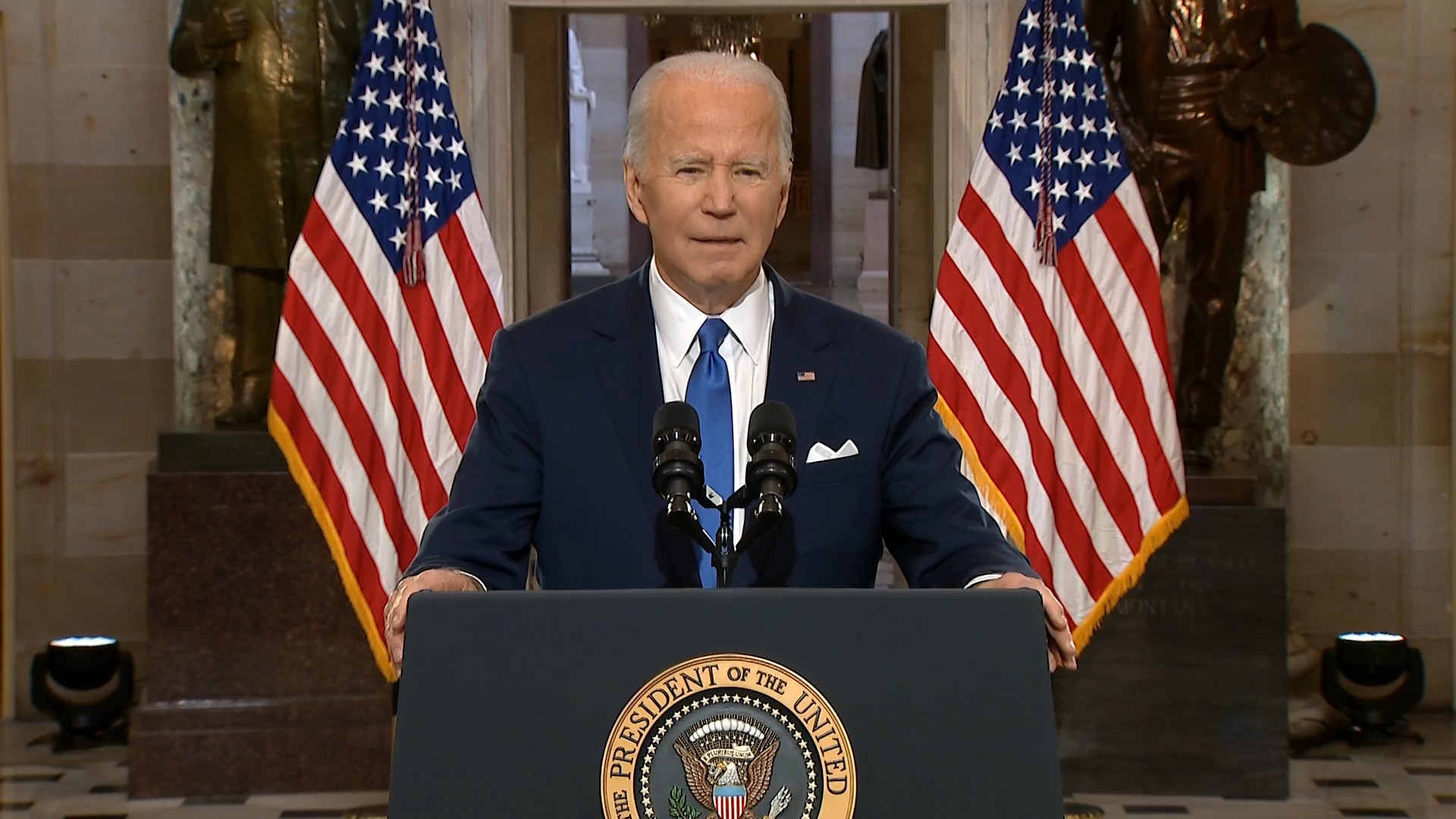 On Jan. anniversary, Biden calls out Trump for 'web of lies' about 2020  election The Washington Post