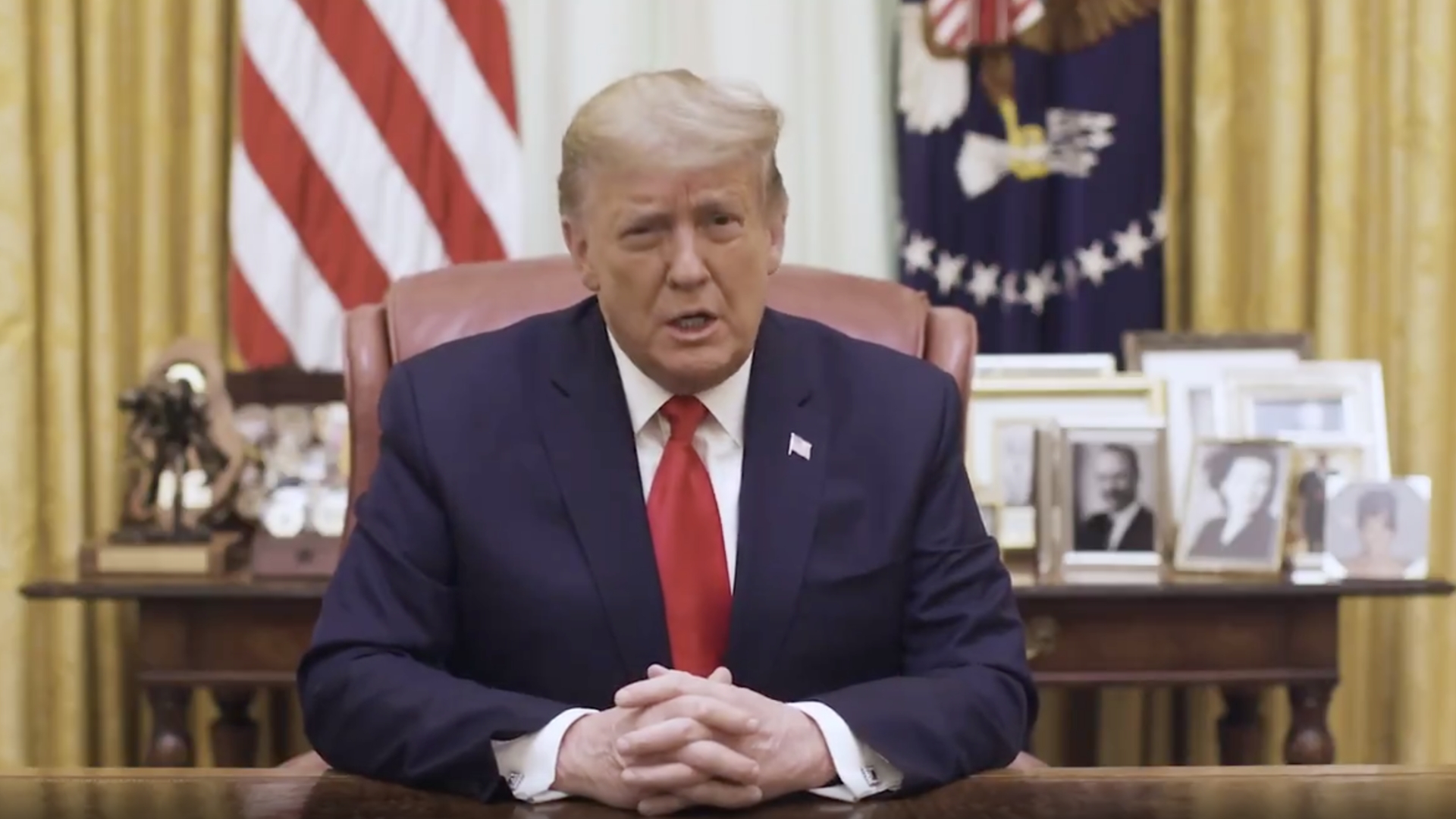 In New Video Trump Condemns Violence Without Mentioning His Second Impeachment The Washington Post