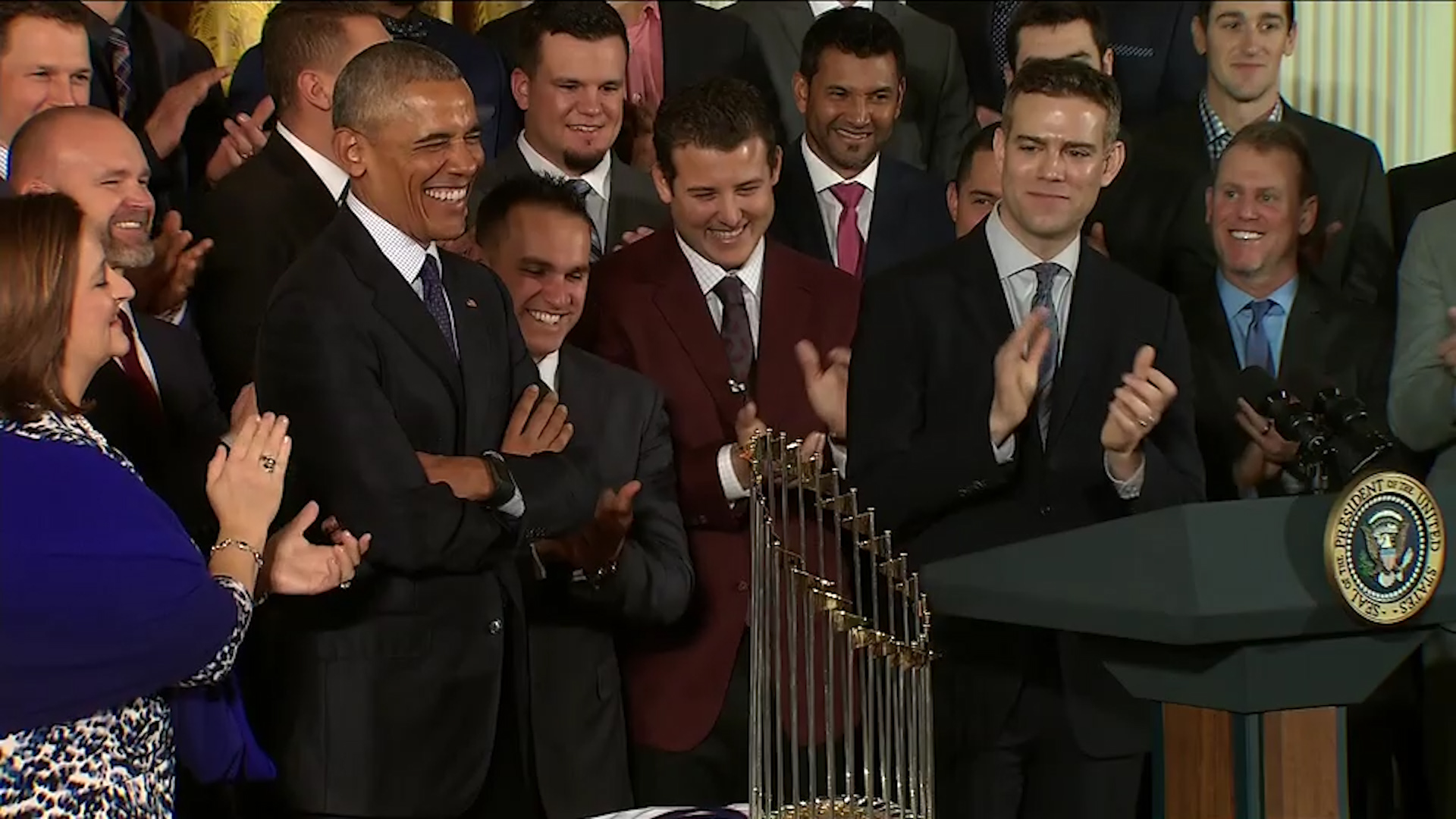 Cubs visit Trump, White House