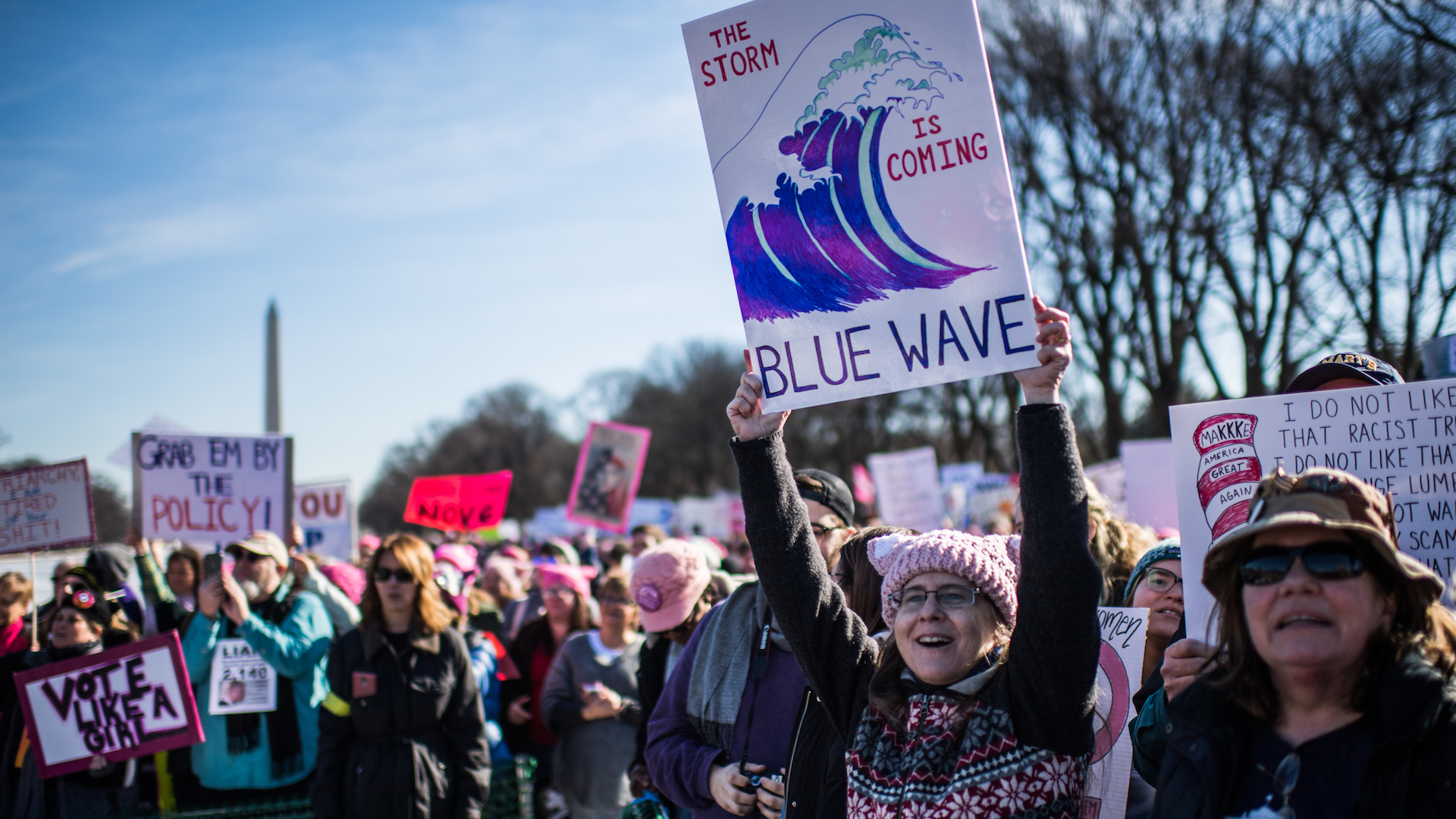 Washington Post Women's March Cover Uses Male Symbol