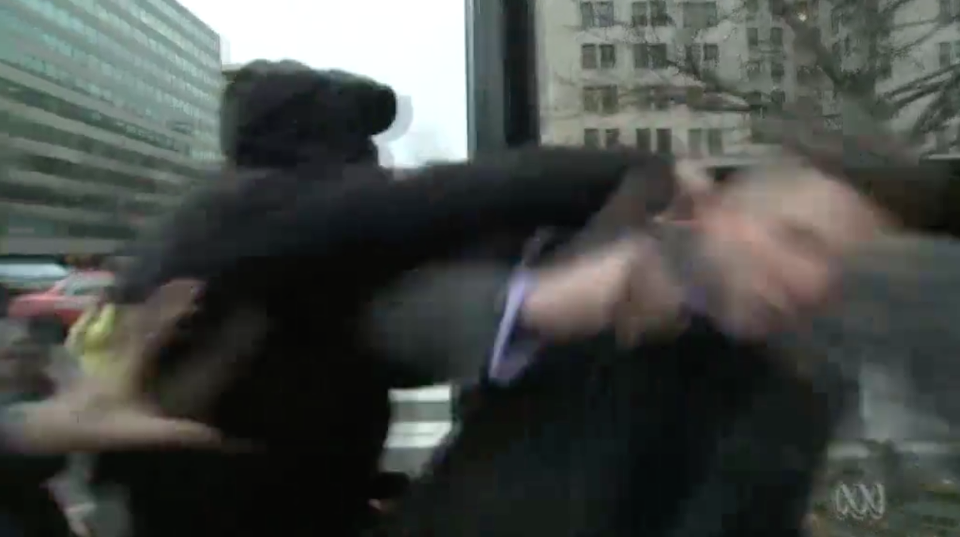 White nationalist Richard Spencer punched in the face on camera