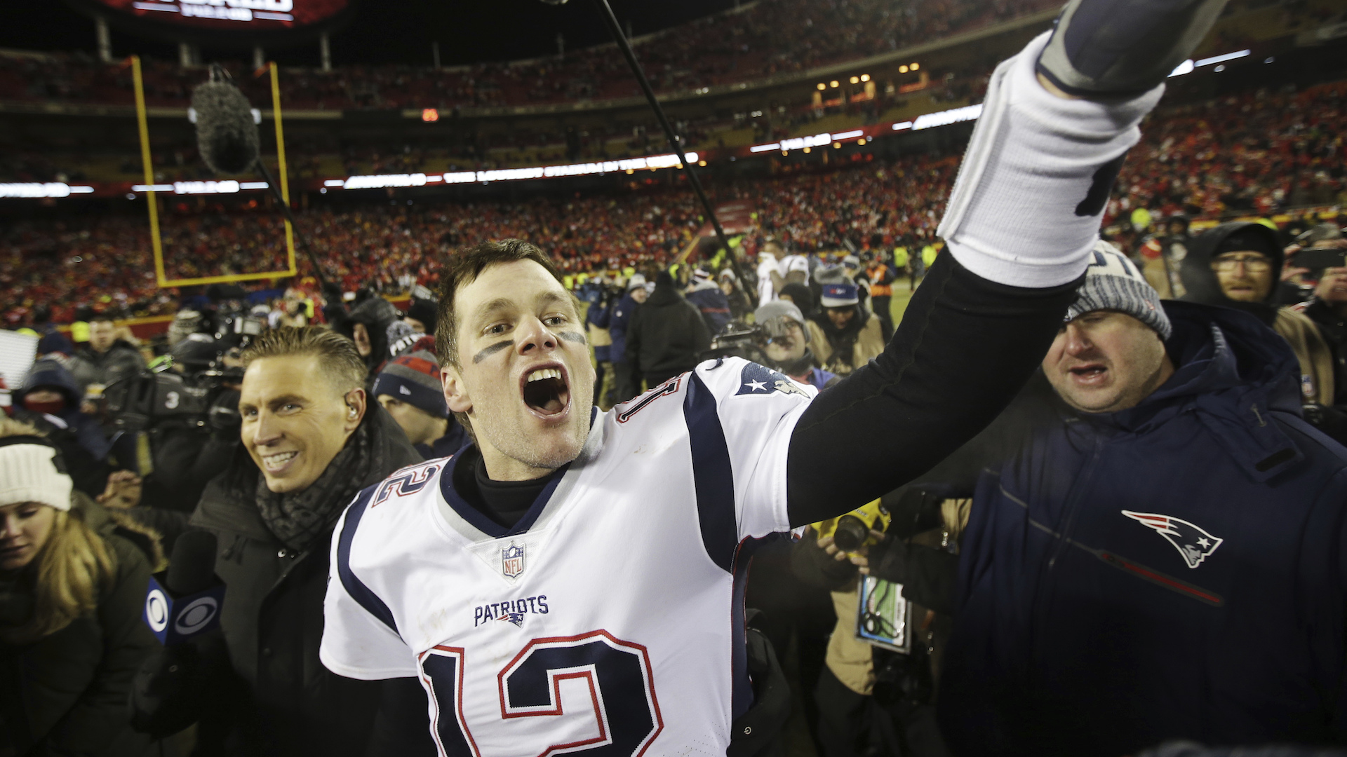 12 winners and 2 losers from the Patriots' 37-31 win against the