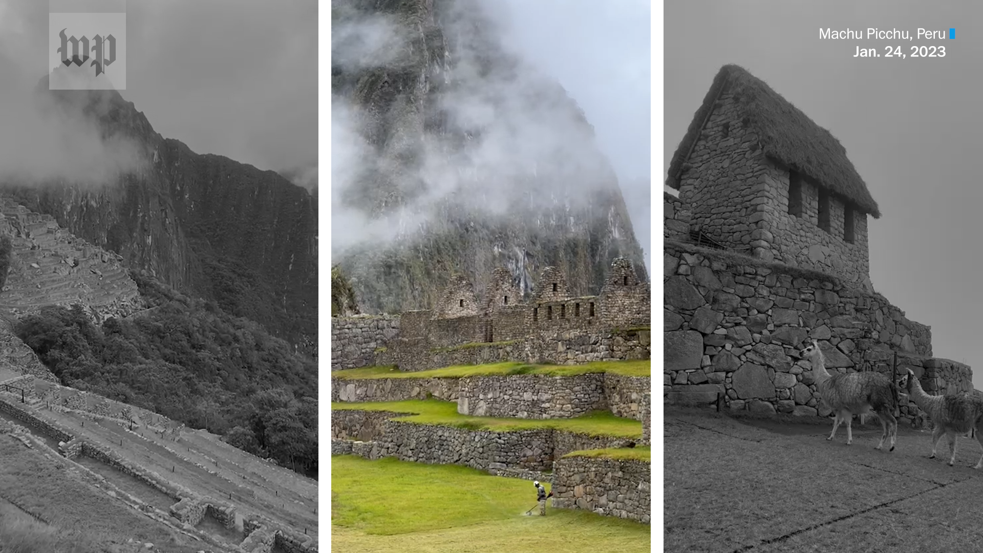 Machu Picchu depleted of tourists amid nationwide protests