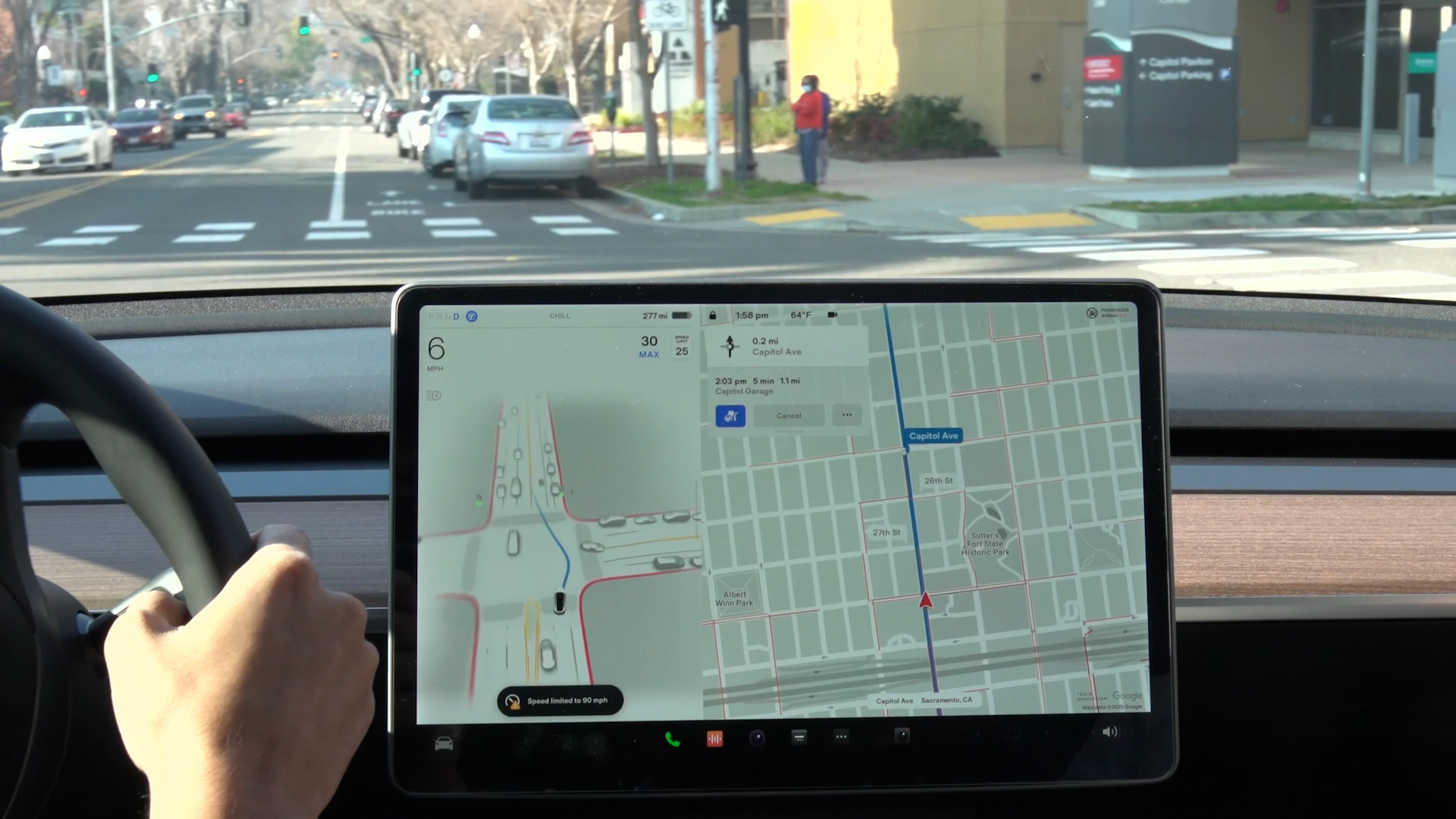 Are Teslas allowed to learn with the own car? DriveLab