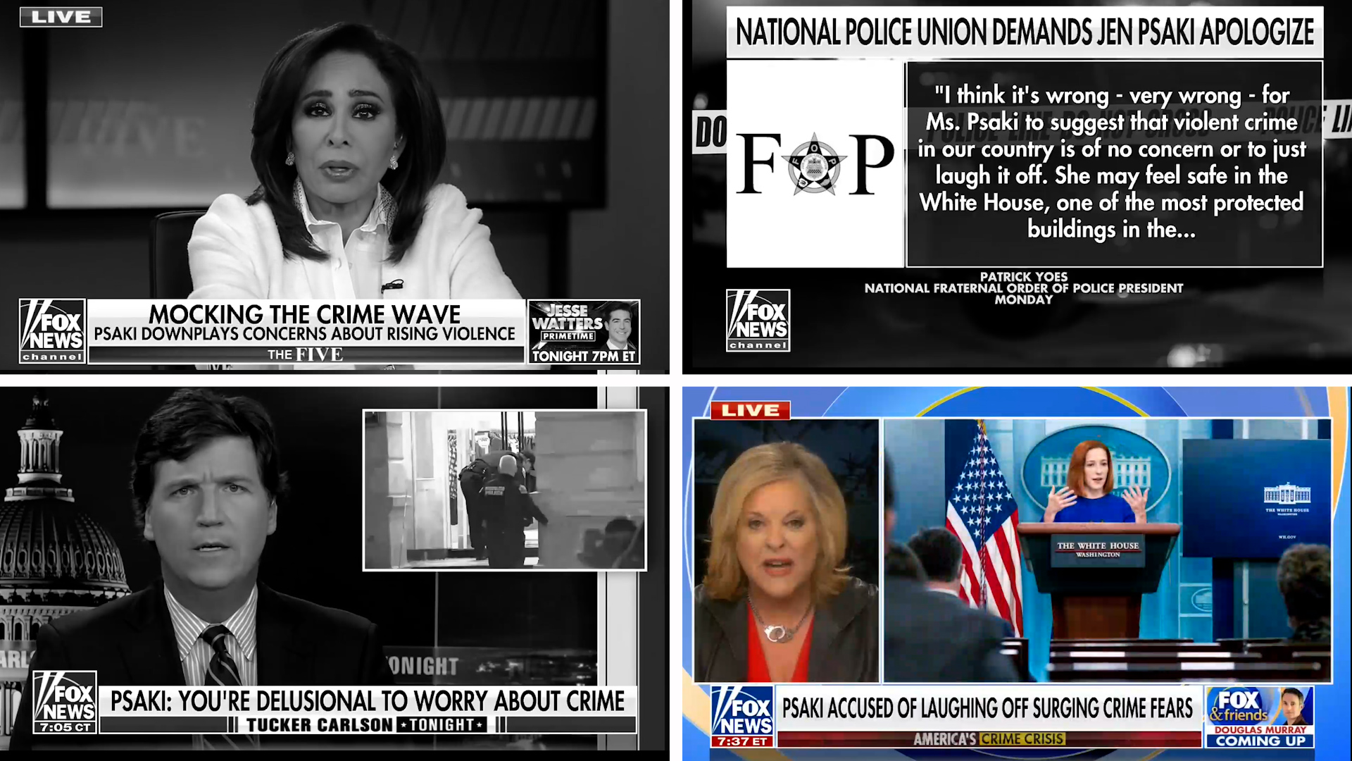 How An Out Of Context Jen Psaki Clip Led To Days Of Fox Coverage The Washington Post