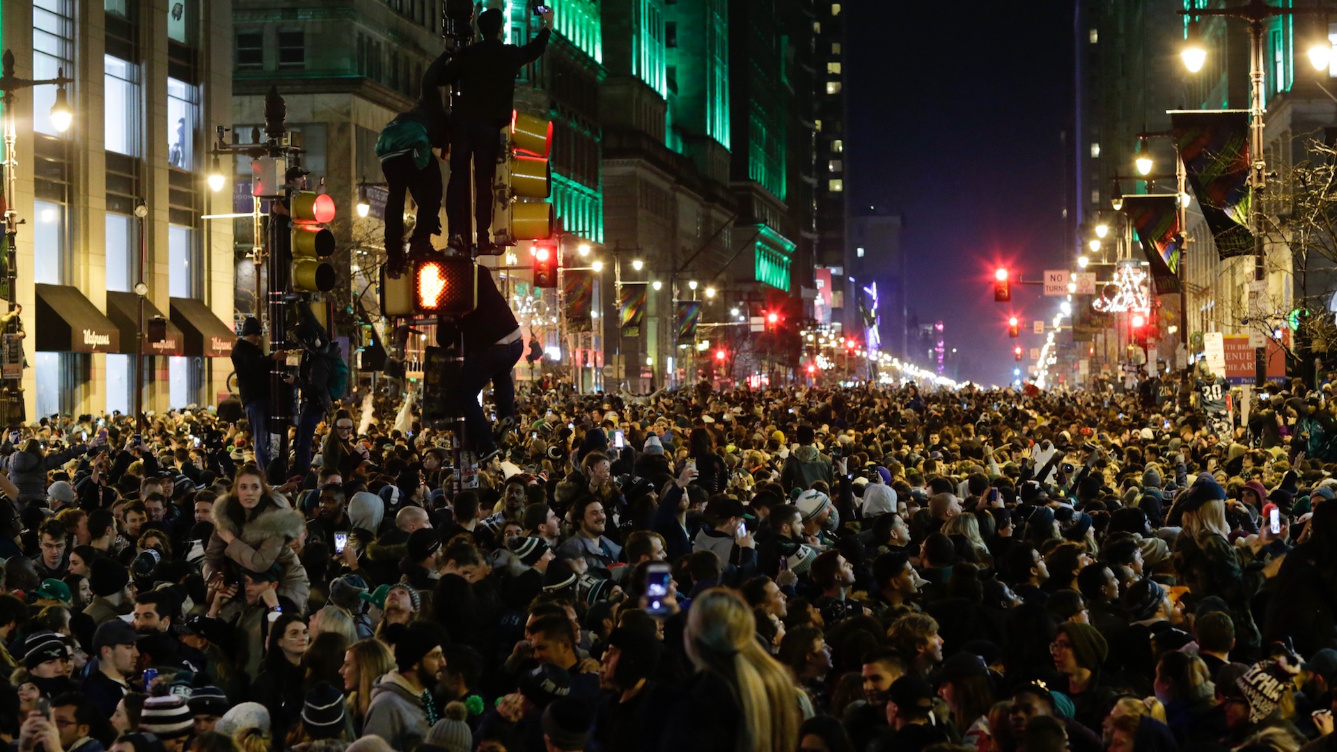 Kobe Bryant Celebrates Philadelphia Eagles Winning Superbowl 52