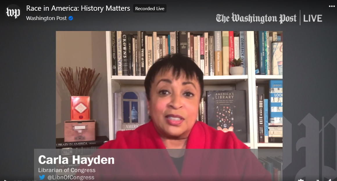 Library of Congress on X: We had a packed house last night for Live! At  The Library, featuring baseball and book talk with Washington @Nationals  pitcher @whatwouldDOOdo and @LibnOfCongress Carla Hayden! #LiveAtTheLibrary