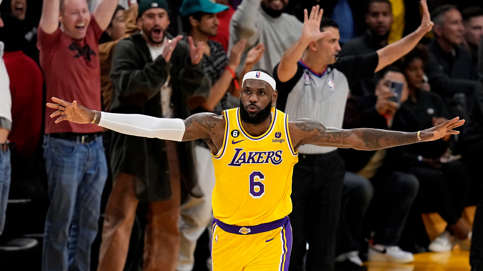NBA's all-time scoring list: Lakers superstar LeBron James closing in on  47,000 career points