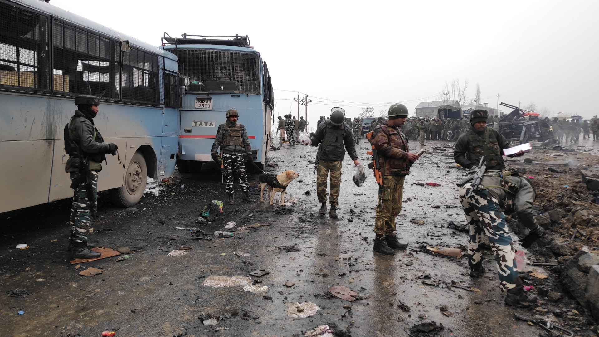 At least 38 killed in deadliest attack on security forces in