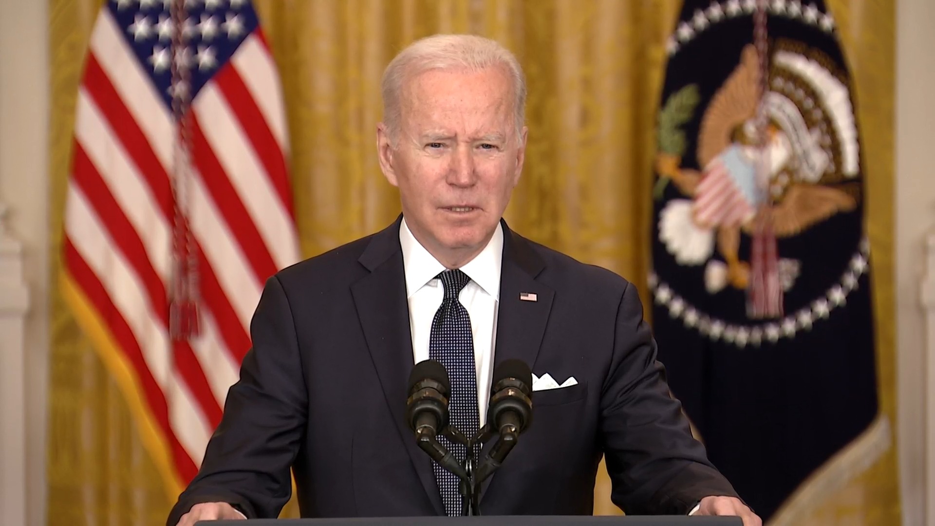 Watch Biden’s full remarks on Russia