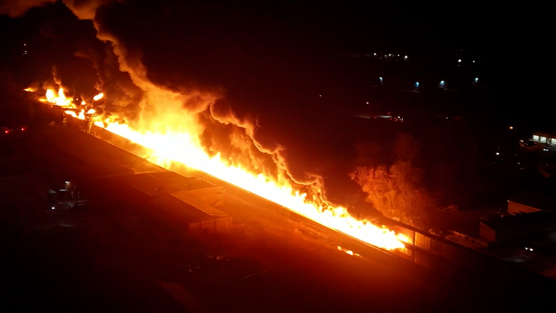 Miles Before Ohio Derailment, Train Axle Was On Fire, Video Shows - WSJ