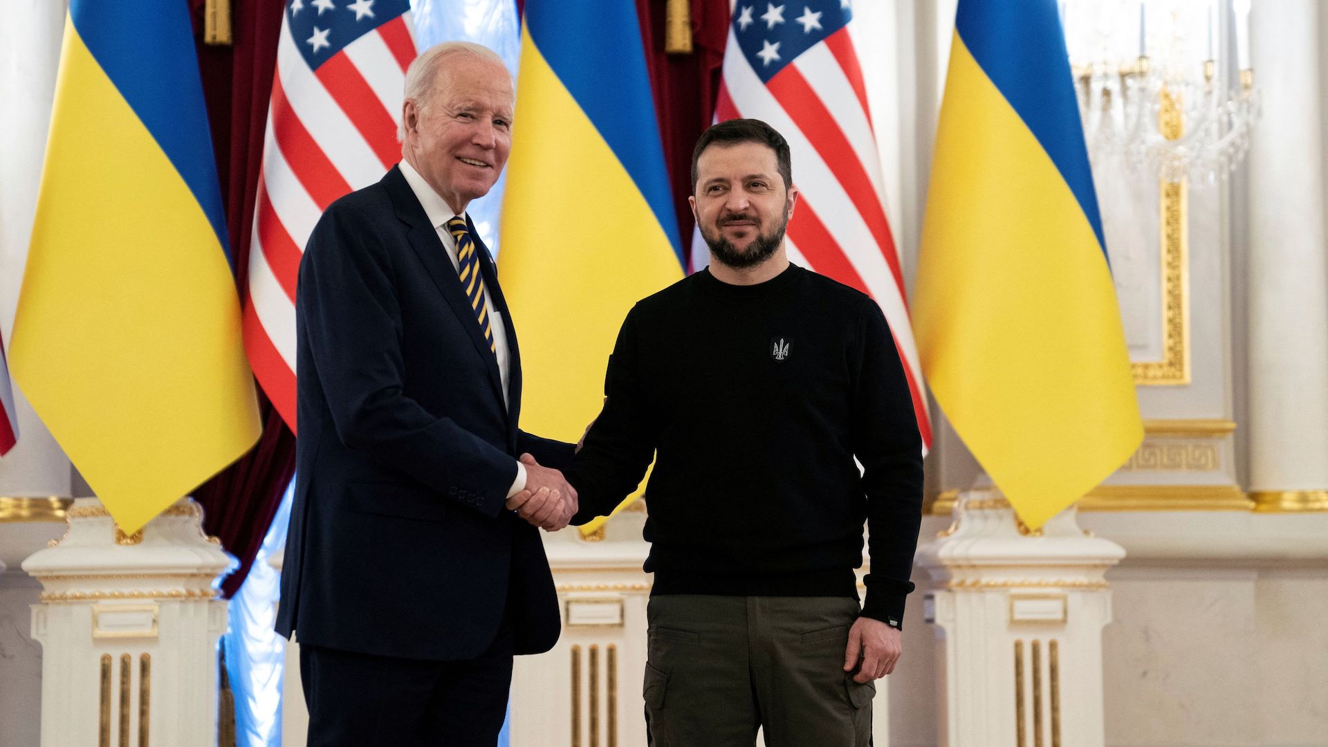Biden ends day in Warsaw after unannounced trip to Kyiv - The Washington  Post