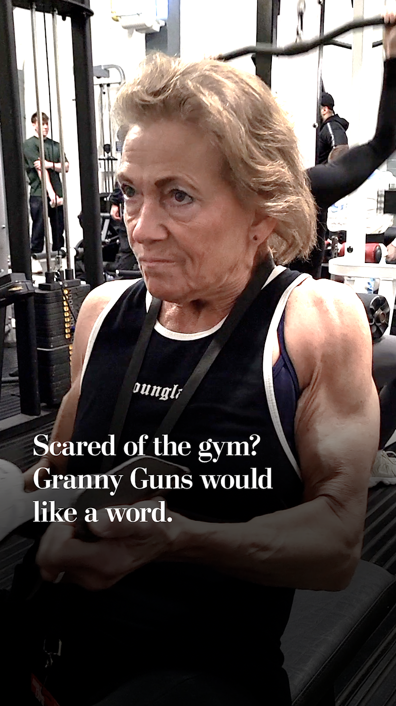 Granny Guns' shares her workout for stronger biceps and triceps