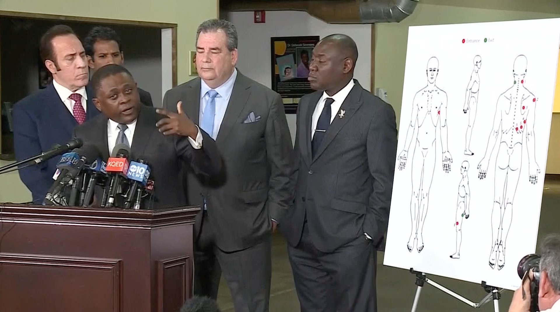 Stephon Clark was shot eight times, mostly in his back, autopsy requested by his family shows