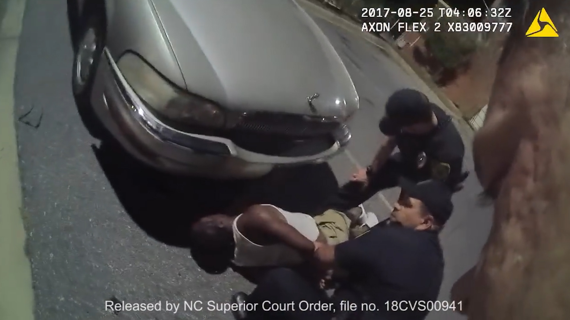 ‘I can’t breathe’: Asheville police video shows white officer beating, choking black jaywalking suspect