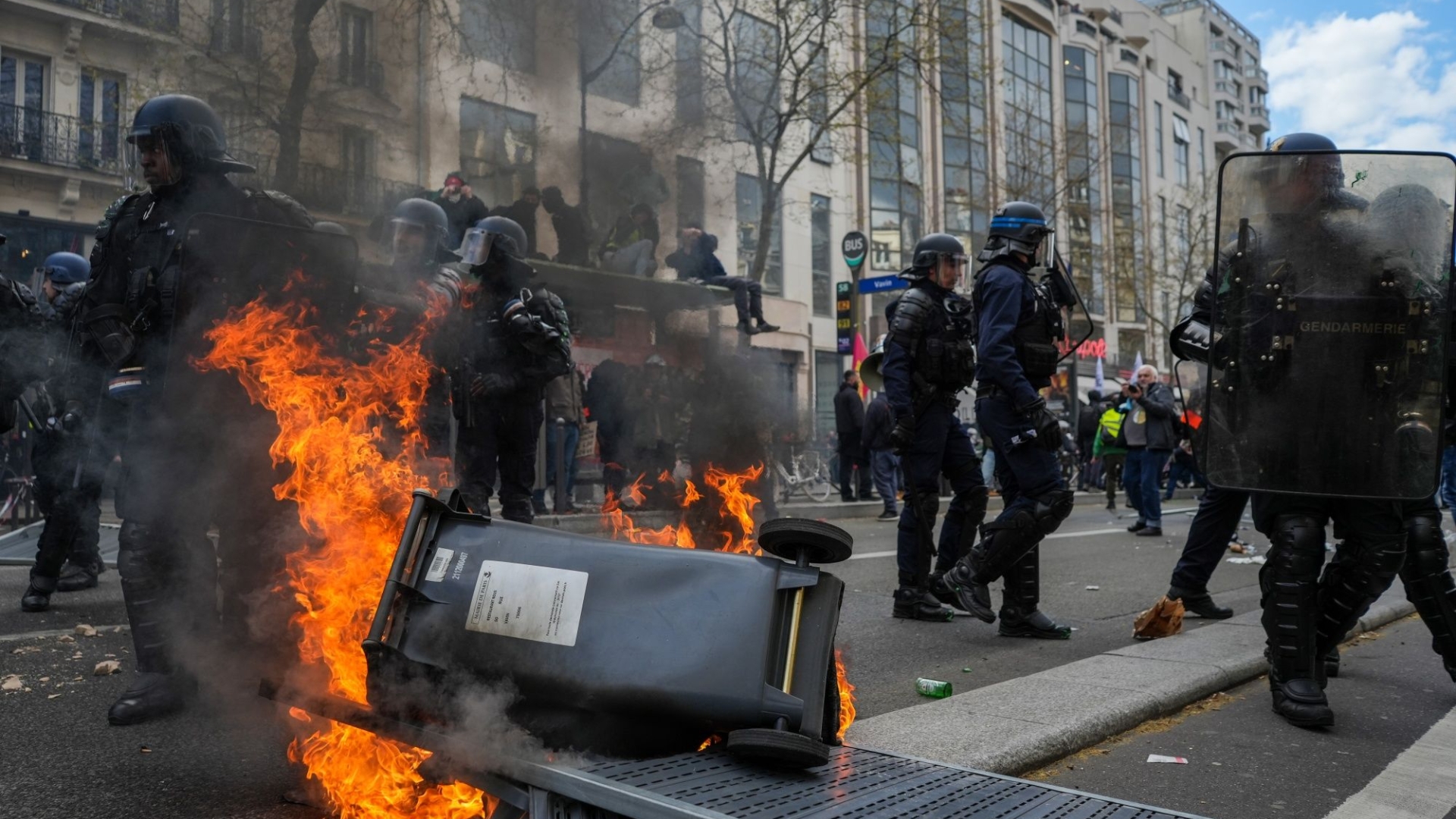 Protesters in France storm headquarters of the world's richest man. See pics