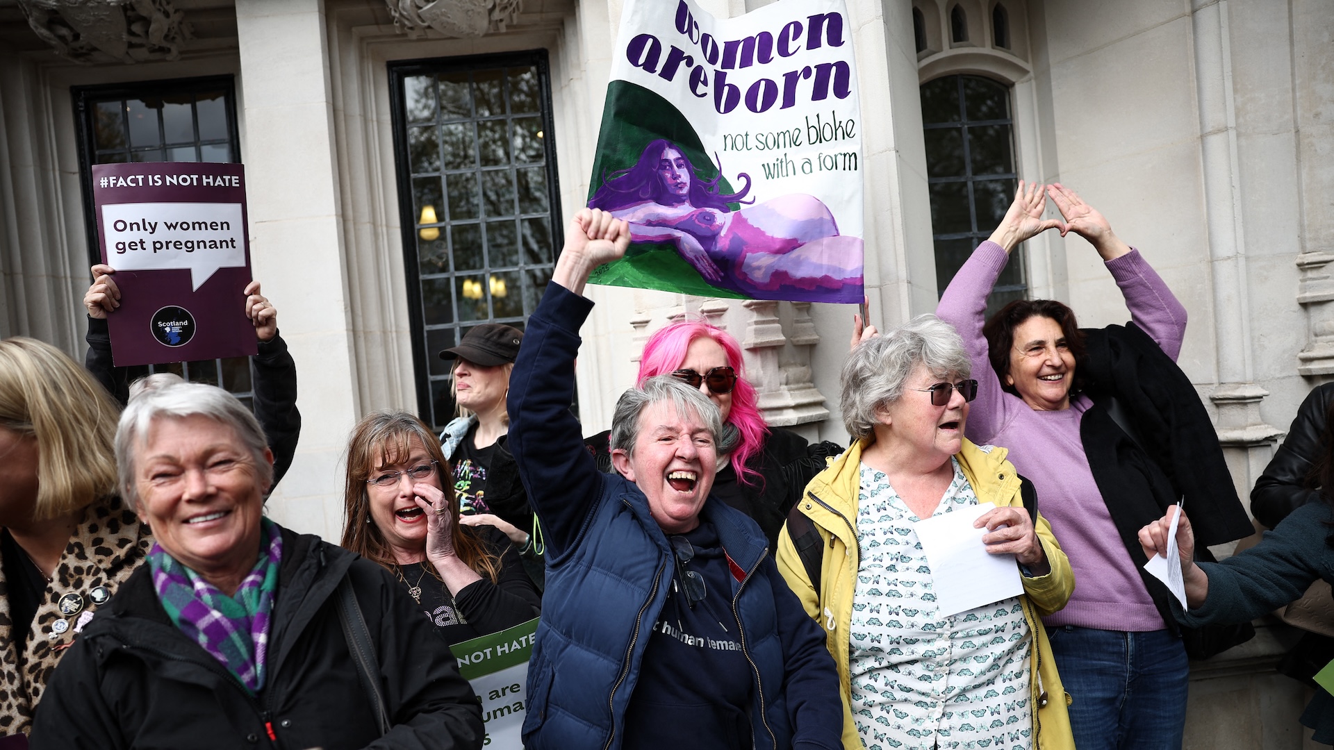 Top court defines 'woman' in equality law as based on