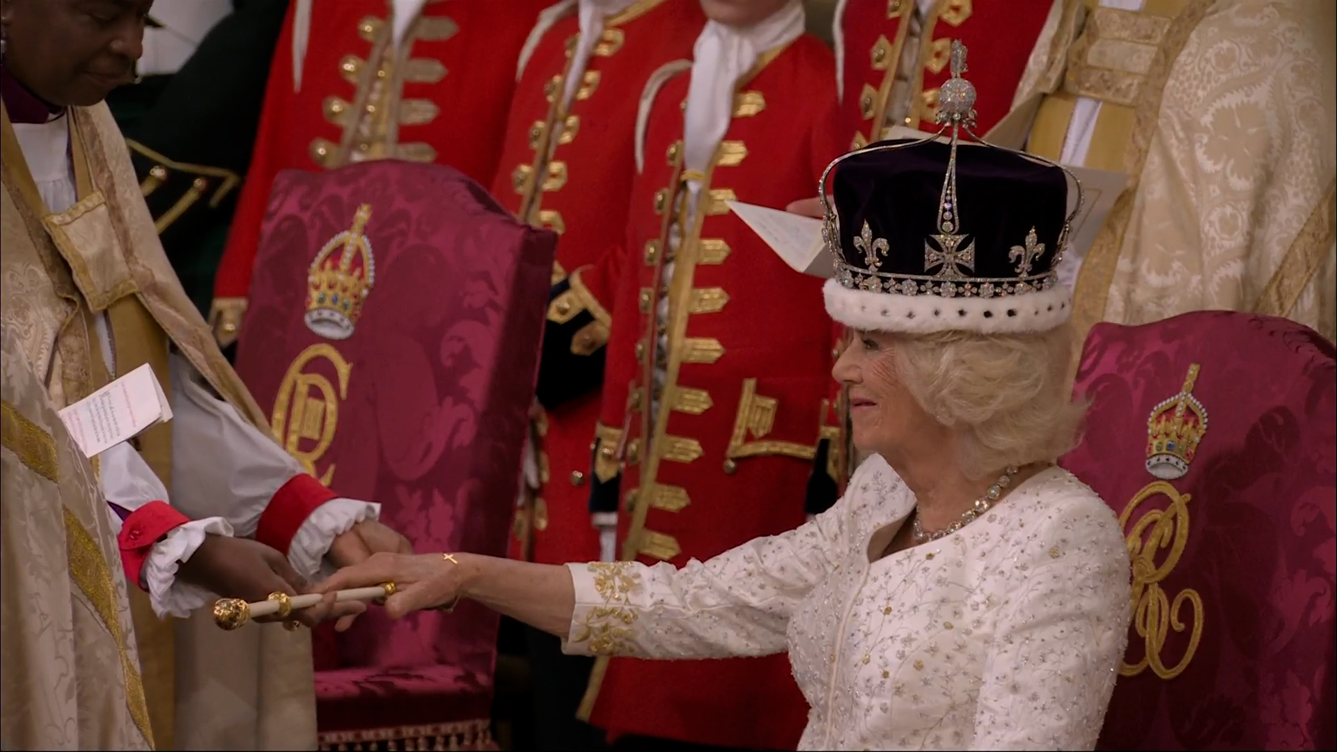 The Romantic Hidden Detail Everyone Missed on Camilla's Coronation