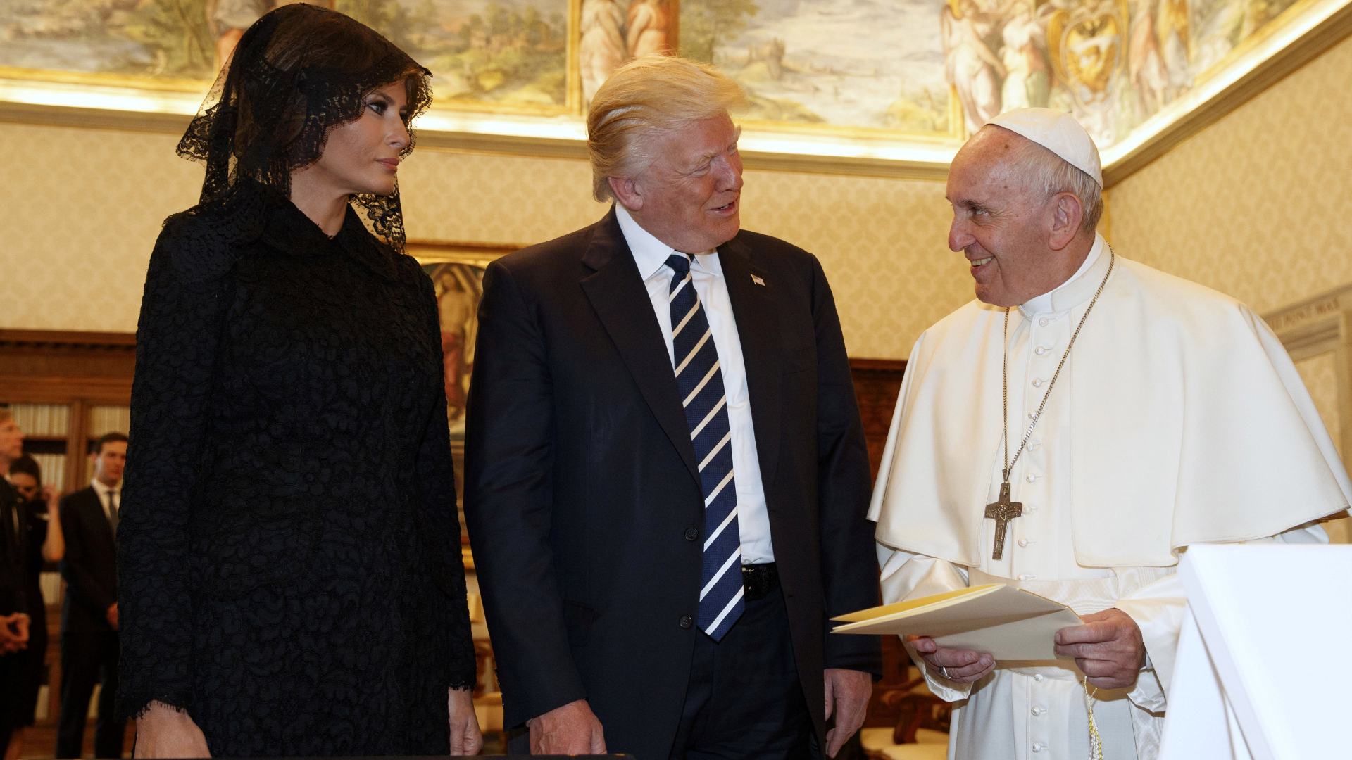 Pope welcomes Trump to the Vatican despite past disagreements - The Washington Post