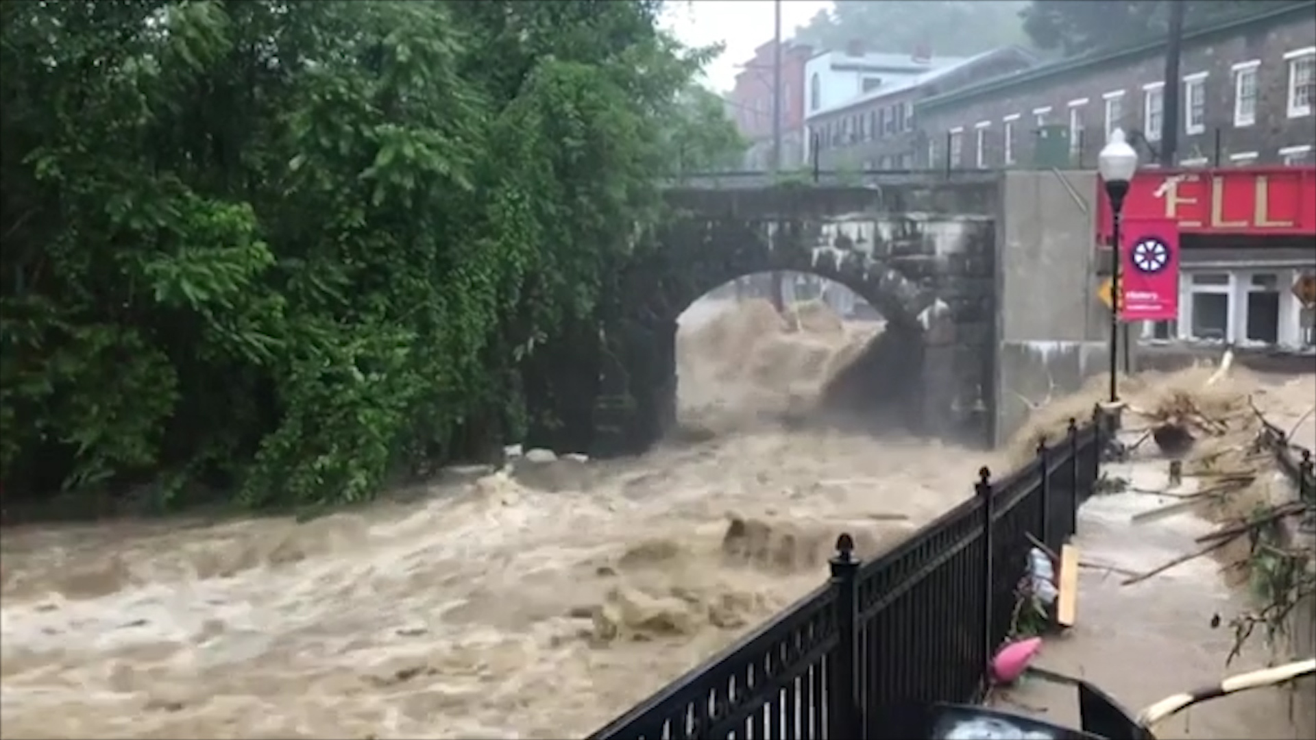 Crews Rescuing People As Torrential Floods Hit Ellicott City The