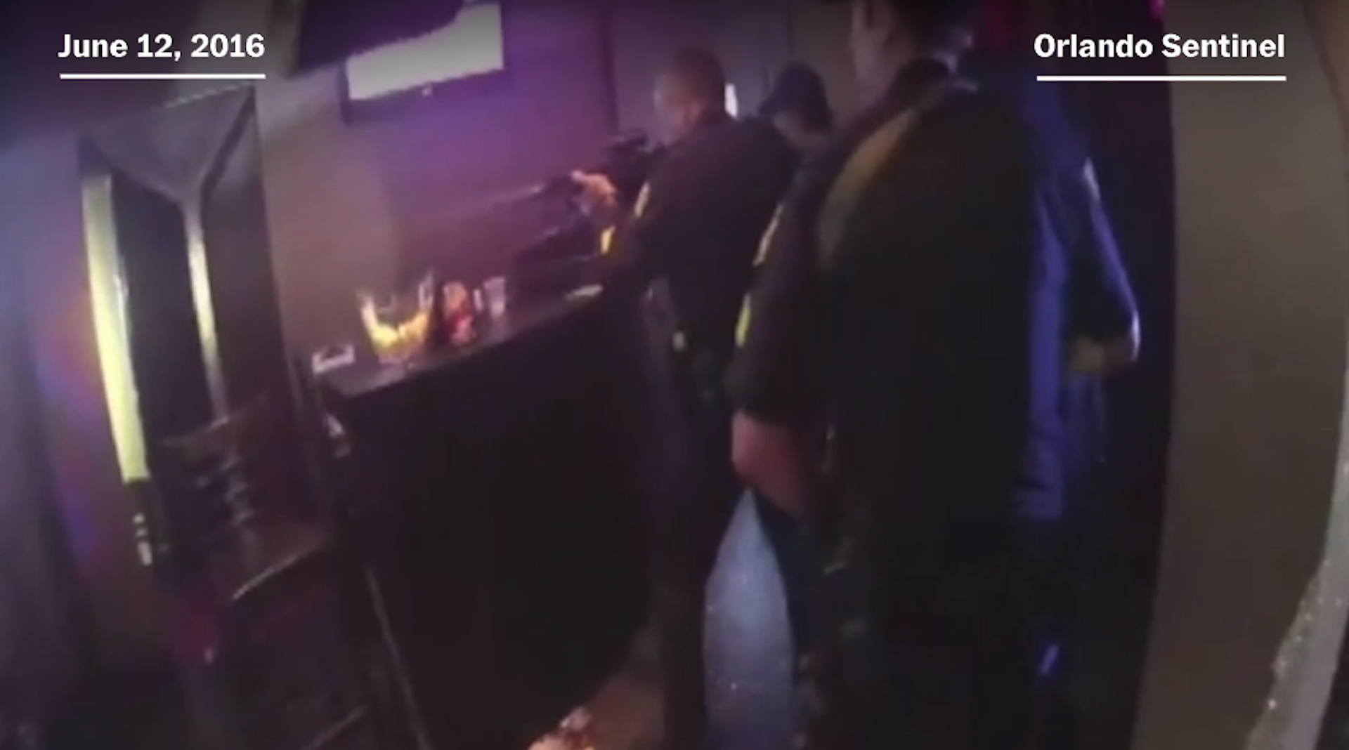 gay bar shooting footage