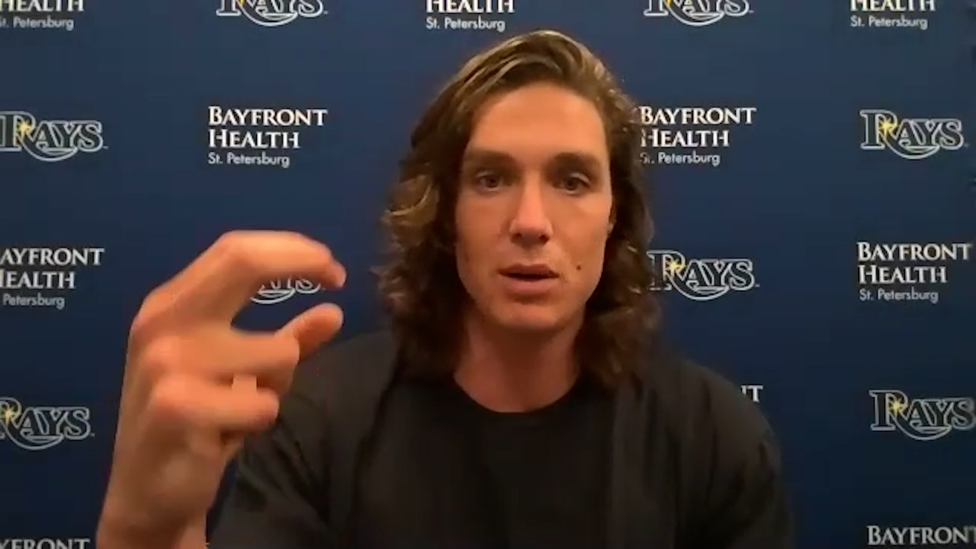 Tyler Glasnow on his perfect hair, Trevor Bauer, throwing 100