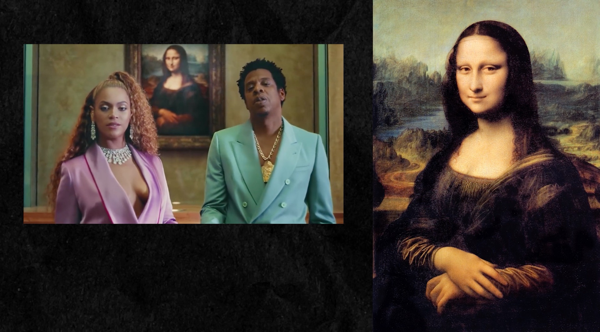 Monalisa Xx Video - Stunting on the Louvre: BeyoncÃ©, Jay-Z and the art of swagger - The  Washington Post