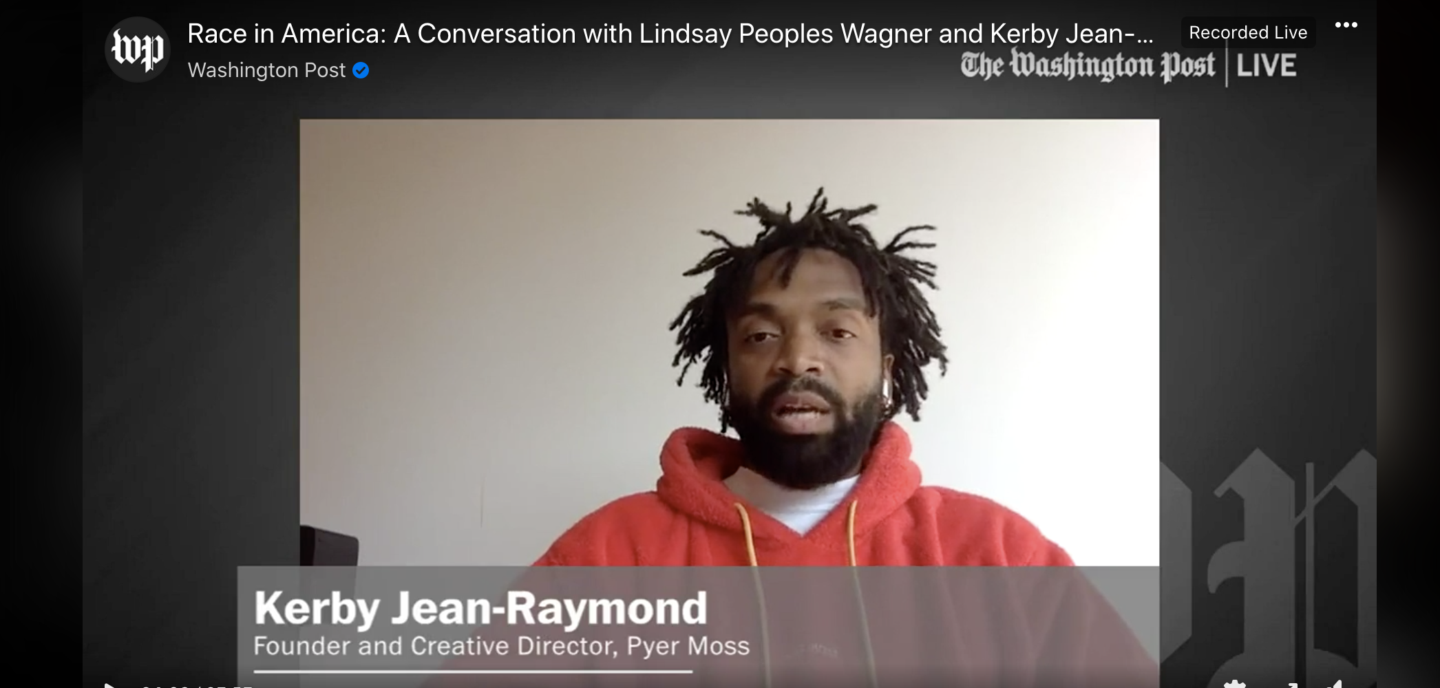 Pyer Moss' Kerby-Jean Raymond on racism 