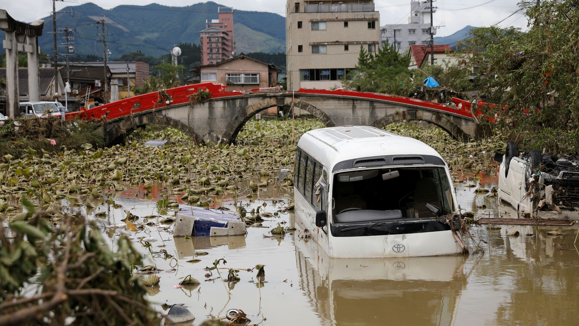 Japan Weather Agency Warns of Landslides, Floods Due to Storm