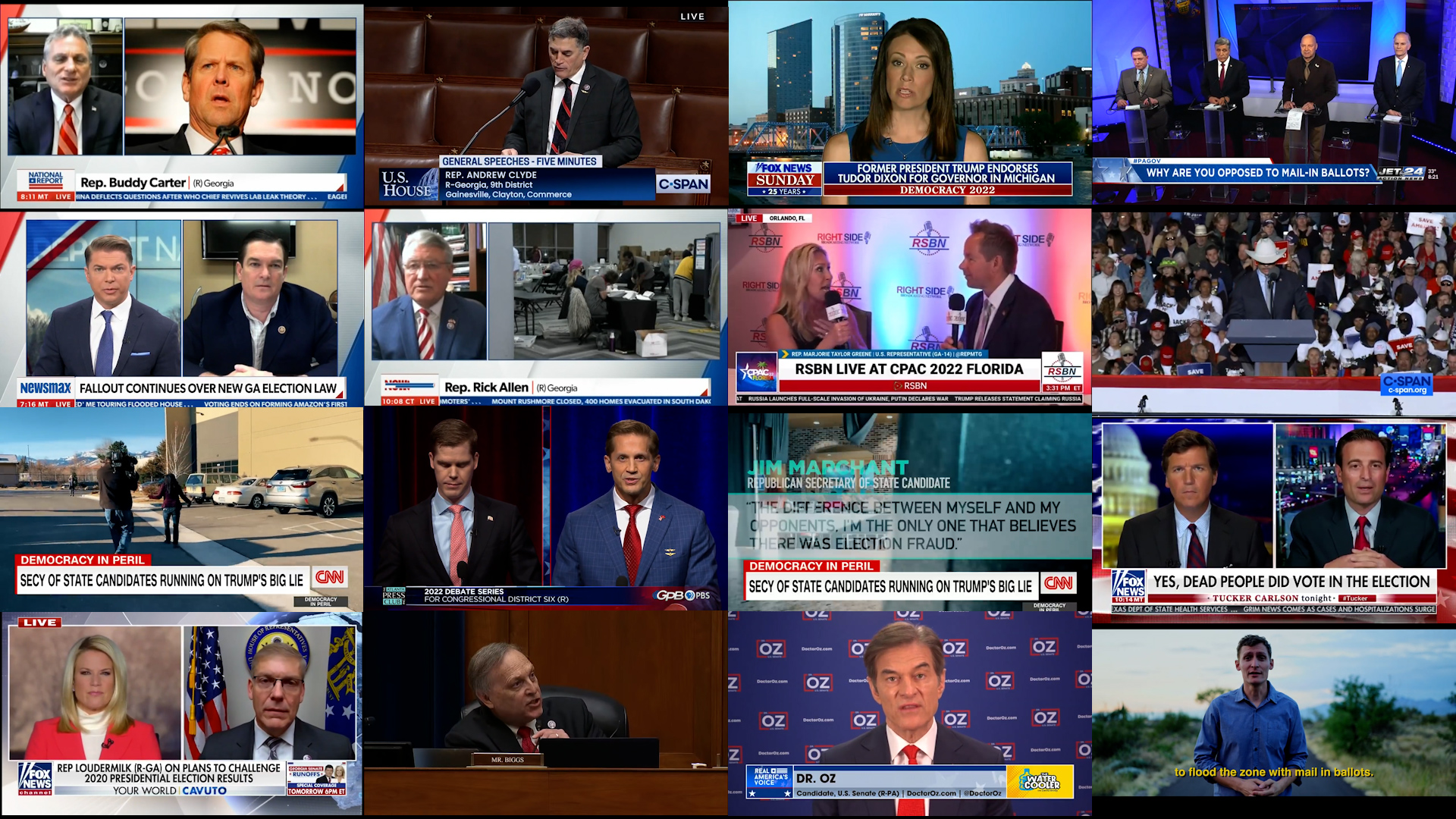 Election Night Cspan Stream Free Election Deniers March Toward