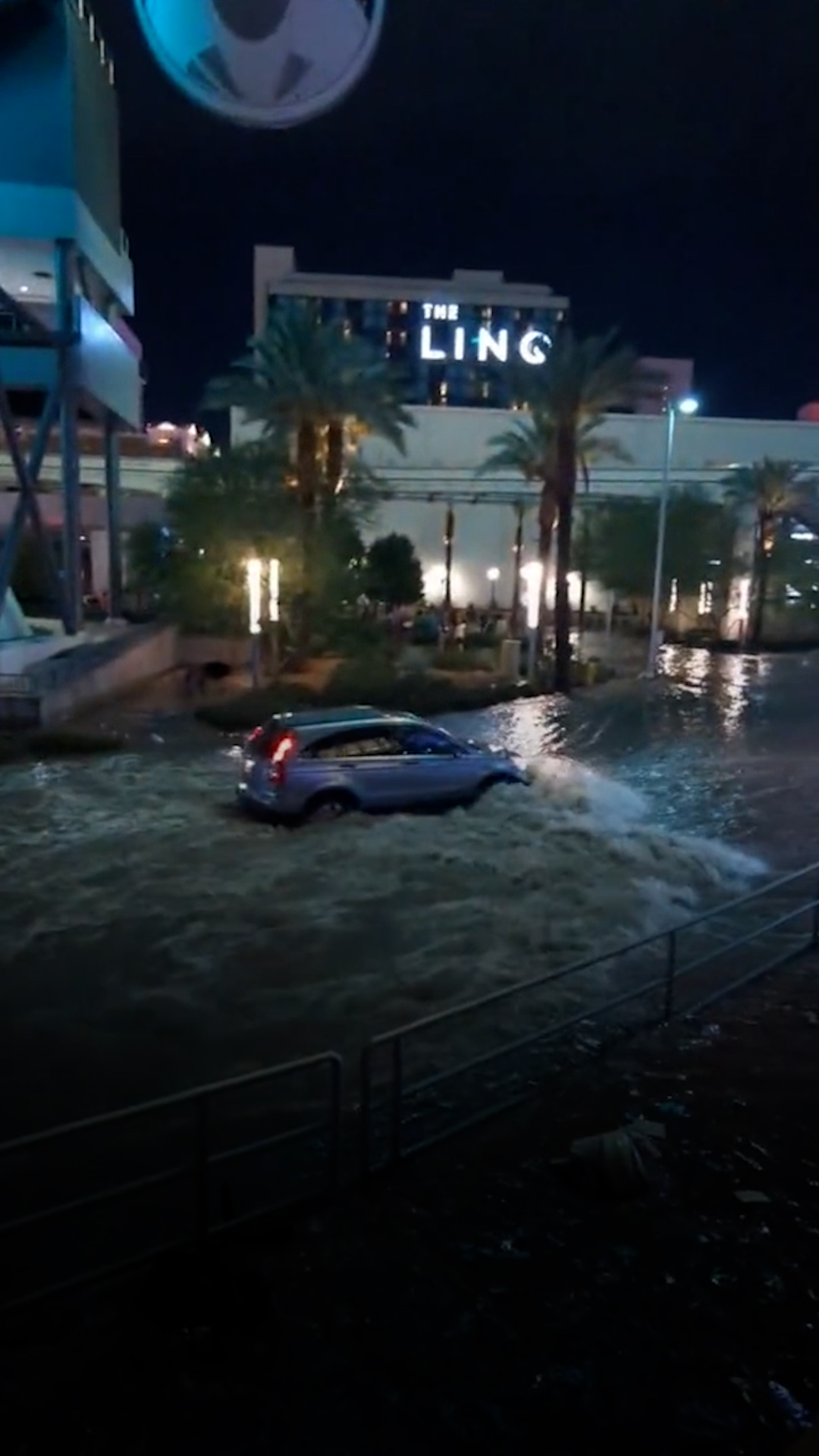 Las Vegas flooding: Multiple casinos, entire Strip, airport under water  amid storm