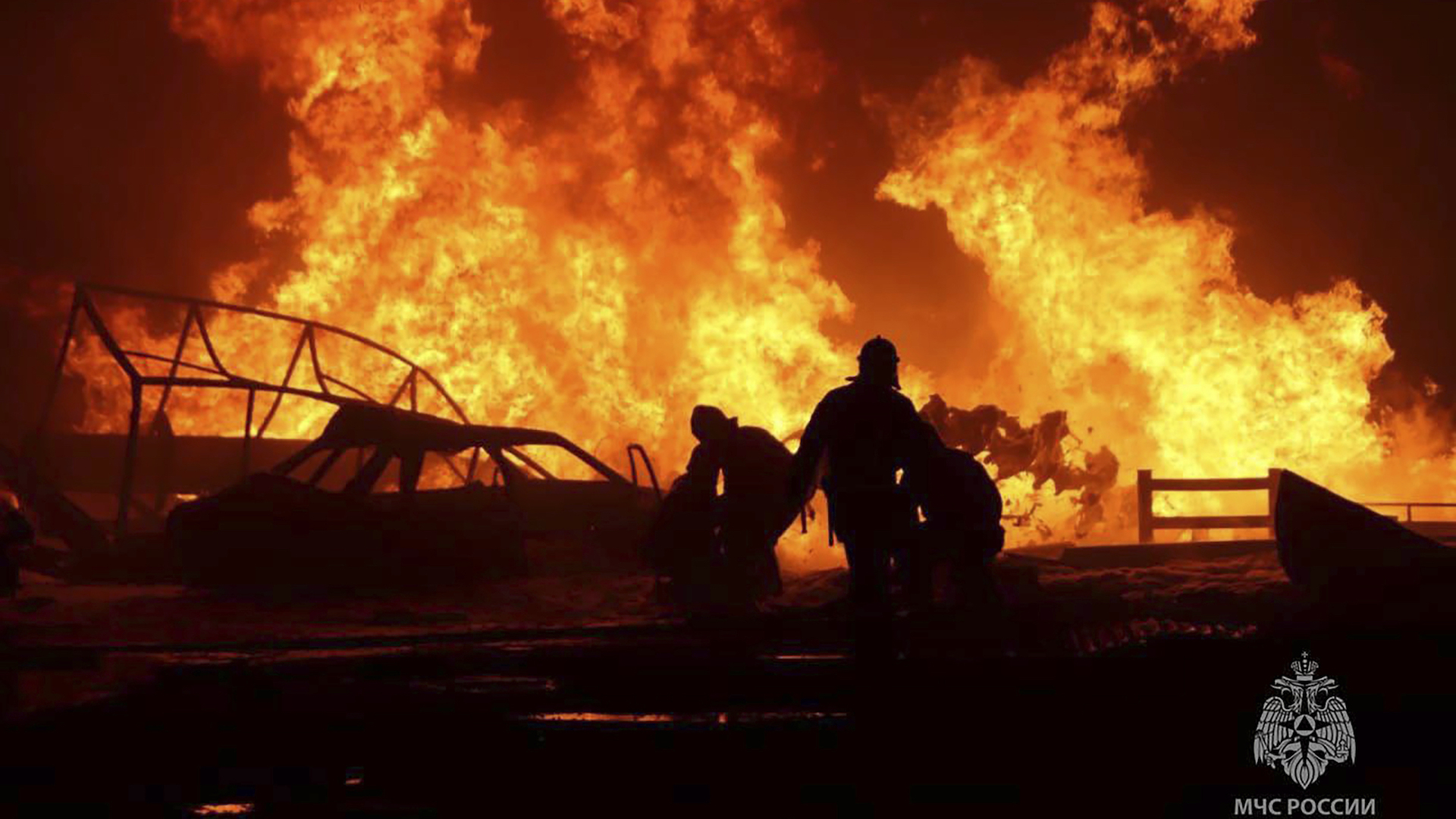 Massive fire in Russia's Dagestan at gas station kills 35, injures dozens -  The Washington Post