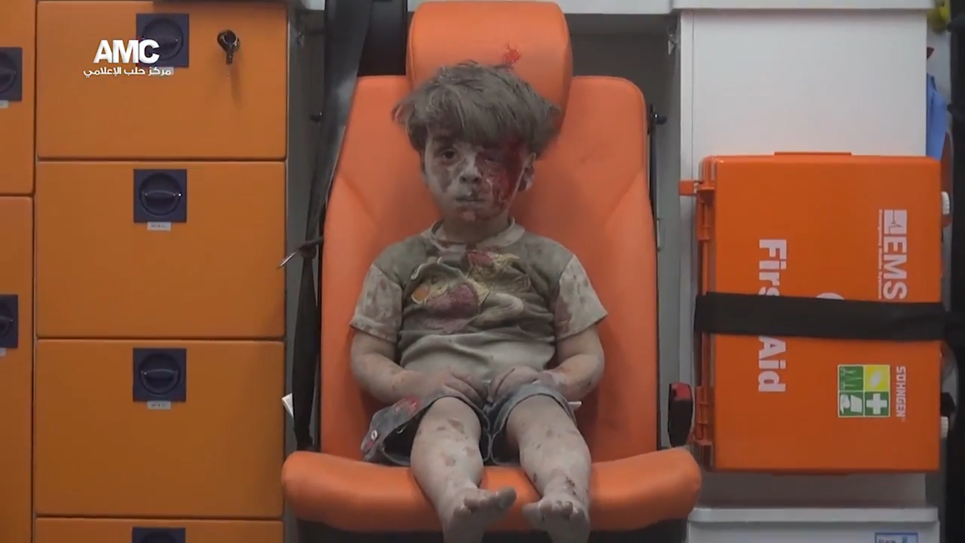 The Stunned Bloodied Face Of 5 Year Old Omran Daqneesh Sums Up The Horror Of Aleppo The Washington Post