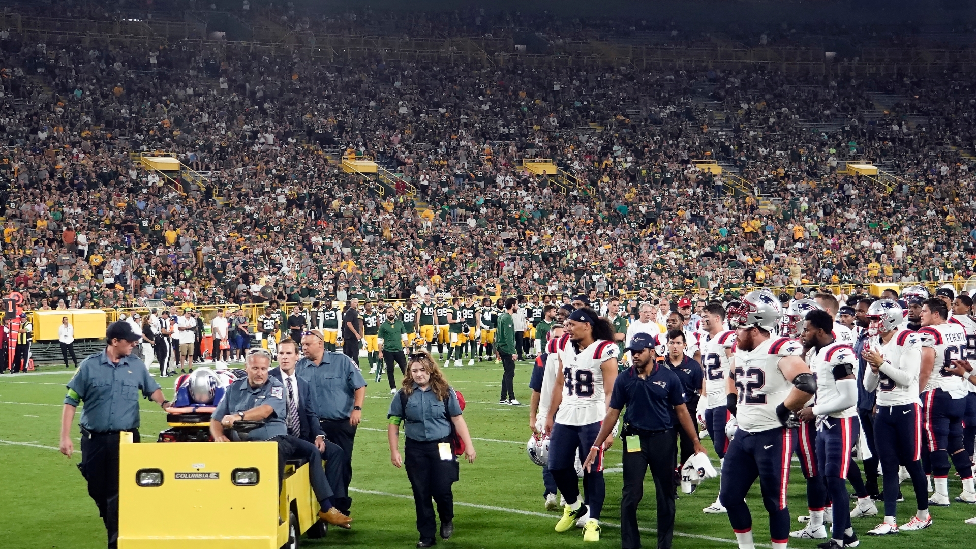 Patriots vs. Packers BREAKING Live: Game Ends, Isaiah Bolden Carted Off  Field; Damar Hamlin-Like Scare - Sports Illustrated New England Patriots  News, Analysis and More