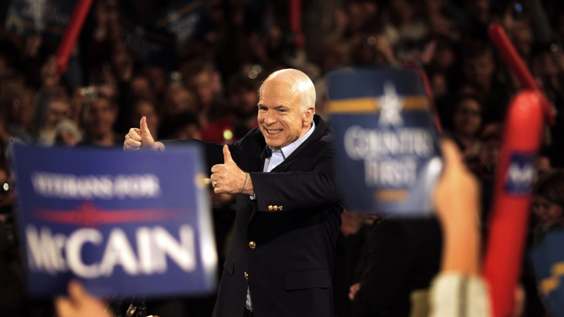 John McCain, ‘maverick’ of the Senate and former POW, dies at 81