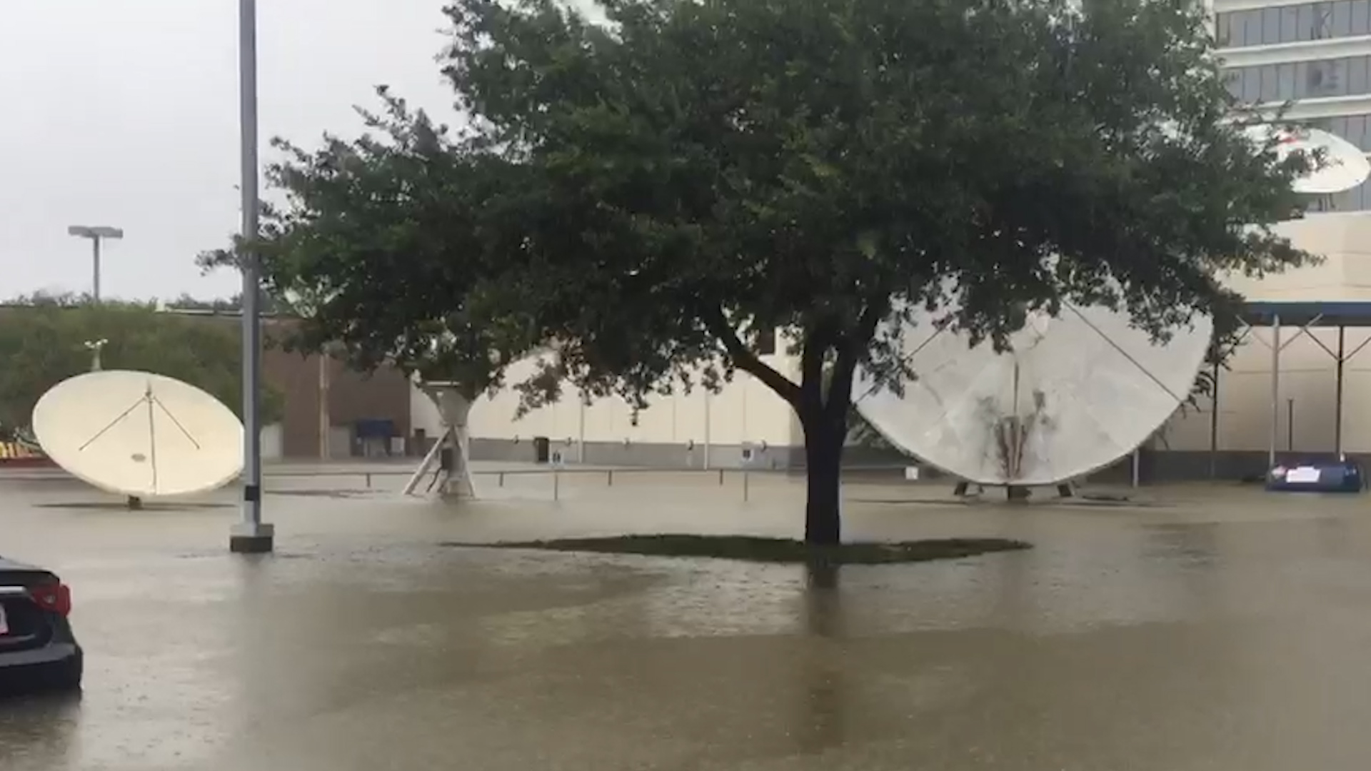 As a Houston TV station flooded, this reporter kept broadcasting