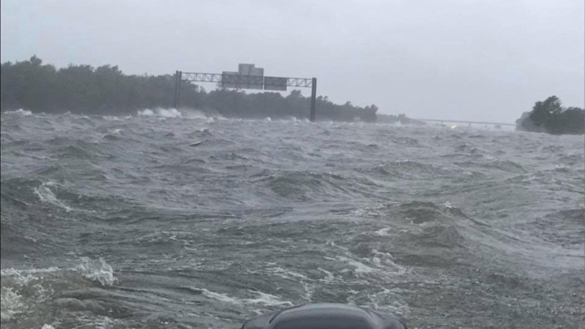 Intense flooding covers I 10 as Harvey devastates Southeast Texas