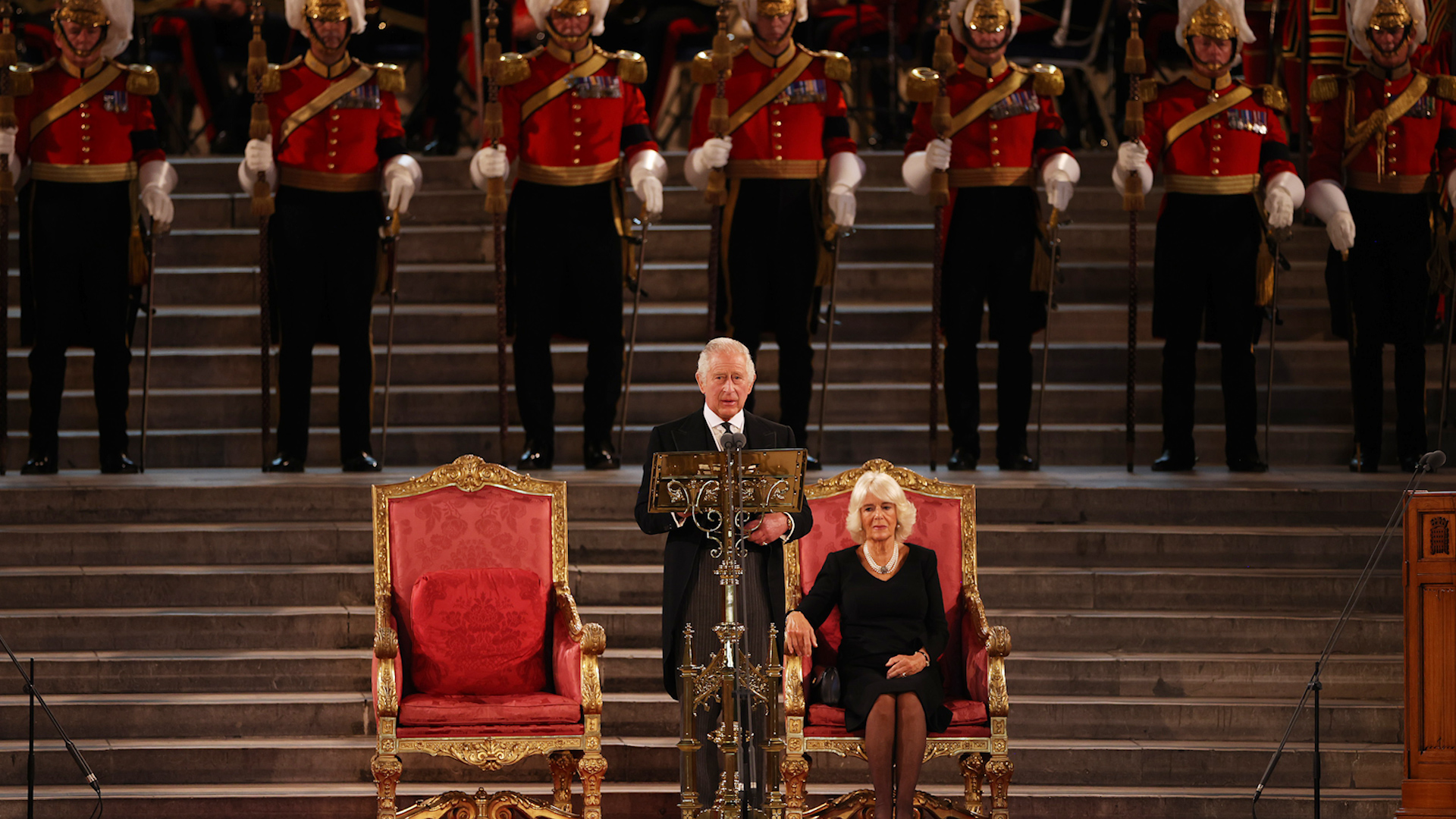 King Charles III addresses parliament, promises to emulate queen's example  - The Washington Post
