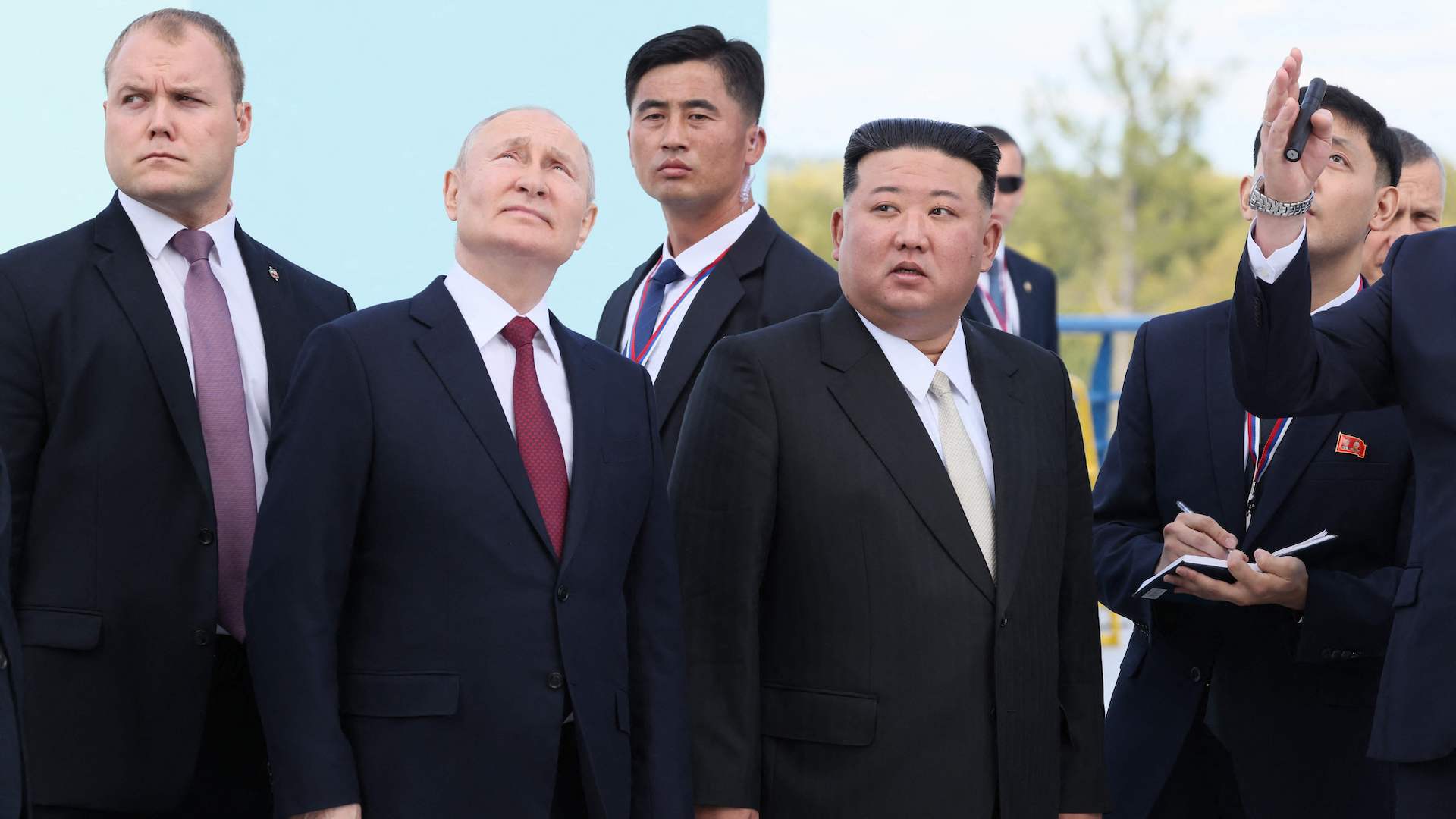 welcomes　Un　Washington　spaceport　The　leader　North　Korean　to　Jong　Kim　Putin　Russia's　Post
