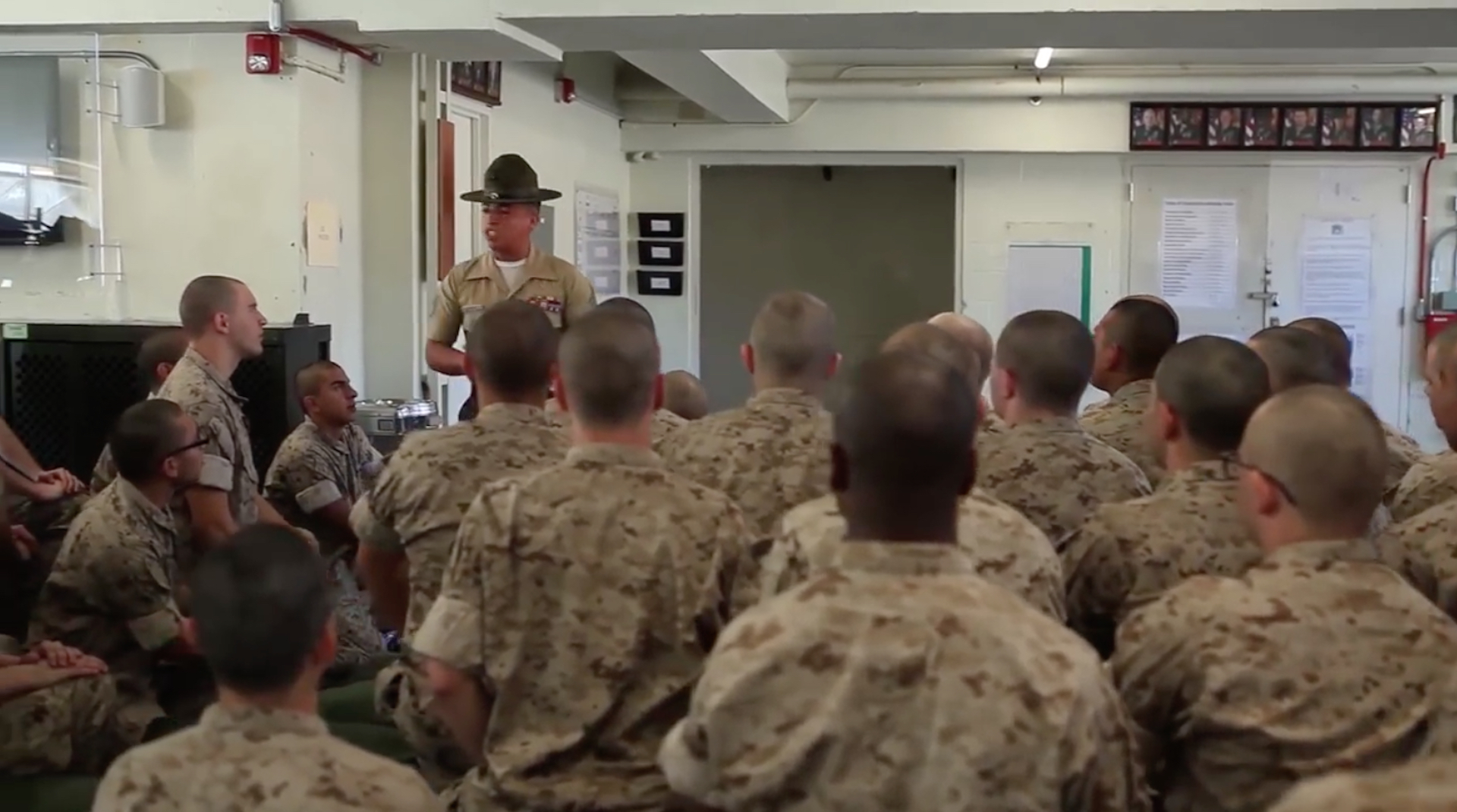 Famous Marine Corps Drill Instructors 1982