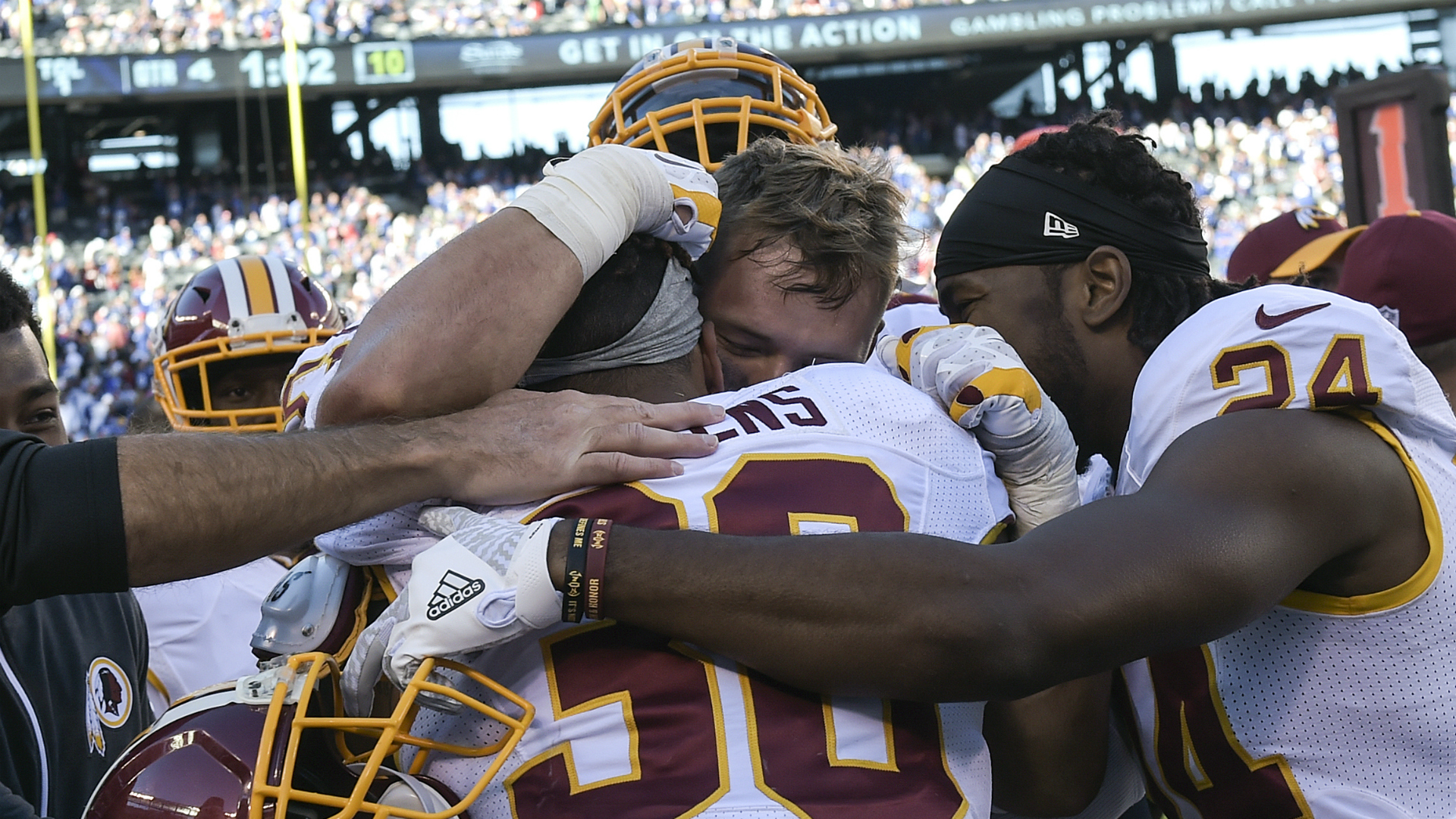 Washington Redskins 29-27 New York Giants, NFL News