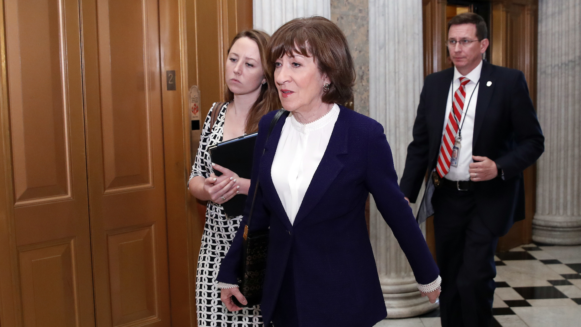 Sen. Susan Collins and Brett Kavanaugh Are Both in the Bush Family Inner  Circle. That Helps Explain Her Vote.