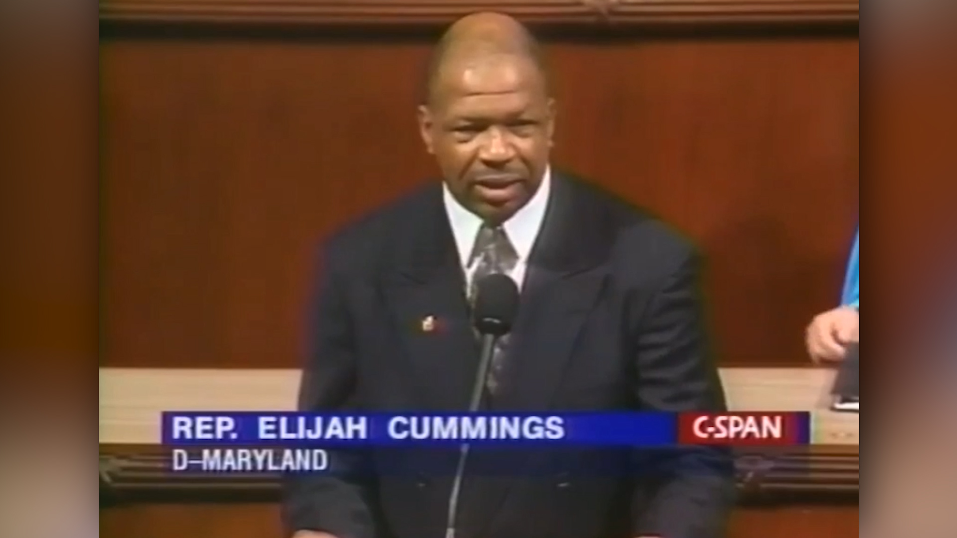 1 minute speech elijah cummings