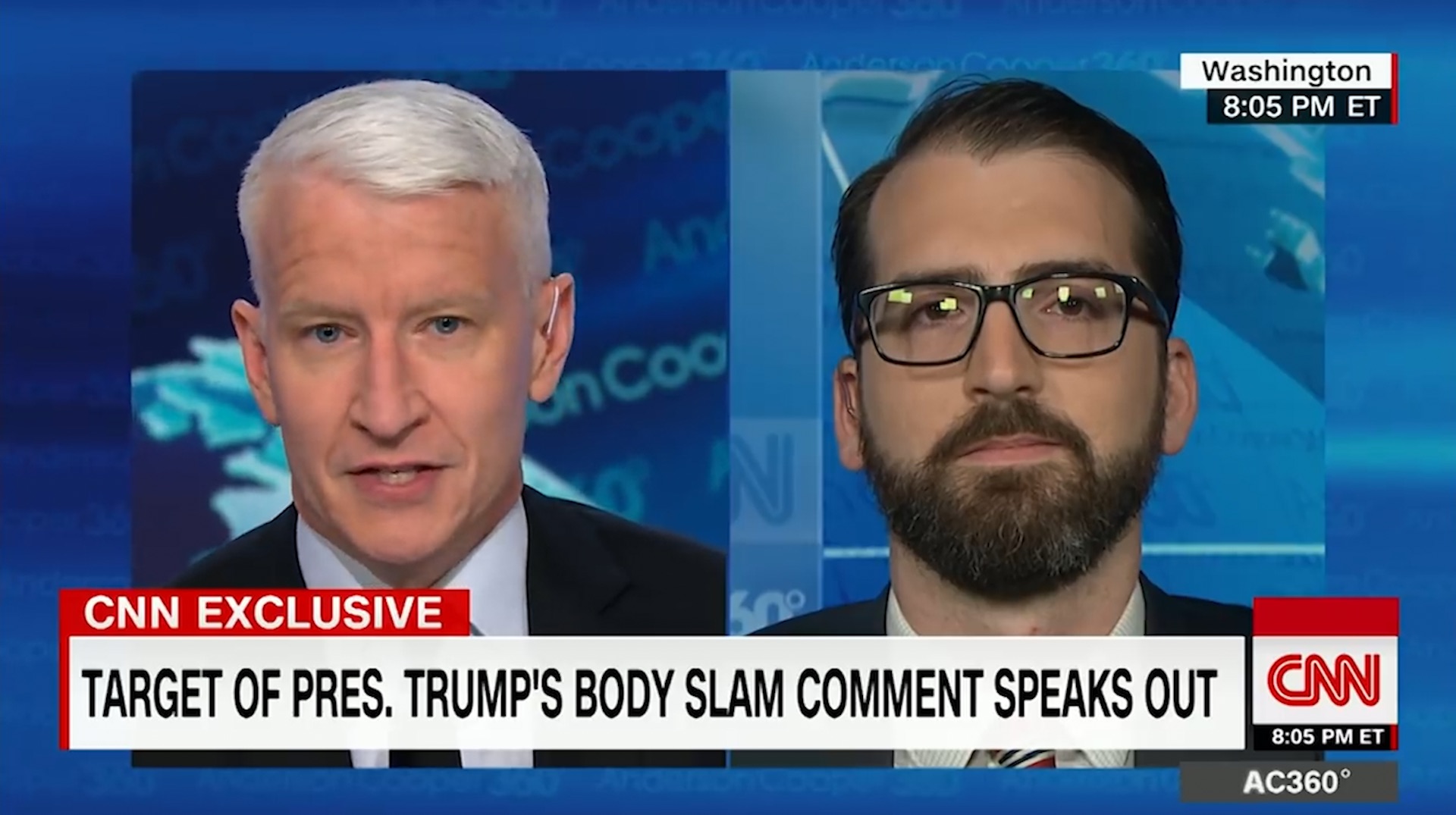 Guardian reporter calls GOP congressman who hit him a coward — and calls Trump something worse