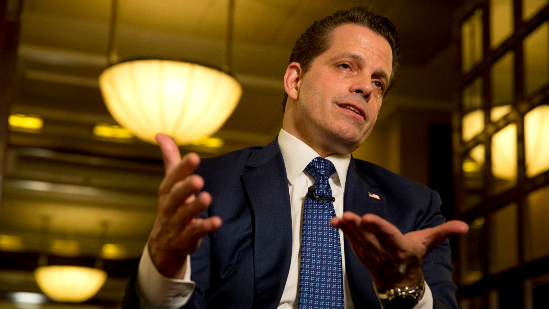 Trump just booted Anthony Scaramucci image
