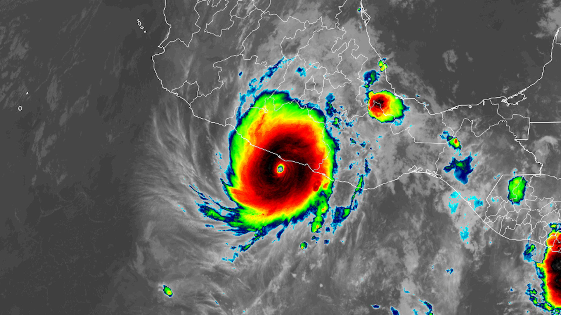 Carlotta now Cat 2 hurricane; on track for Acapulco