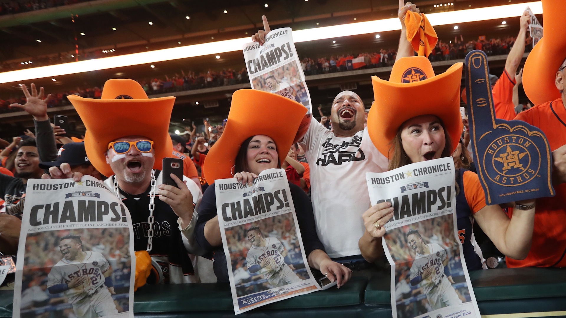 Astros thrash Dodgers, 5-1, in Game 7 to claim franchise's first World  Series title