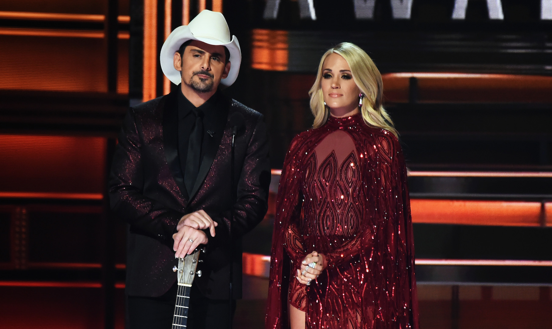 CMA Awards: Brad Paisley, Carrie Underwood make fun of President