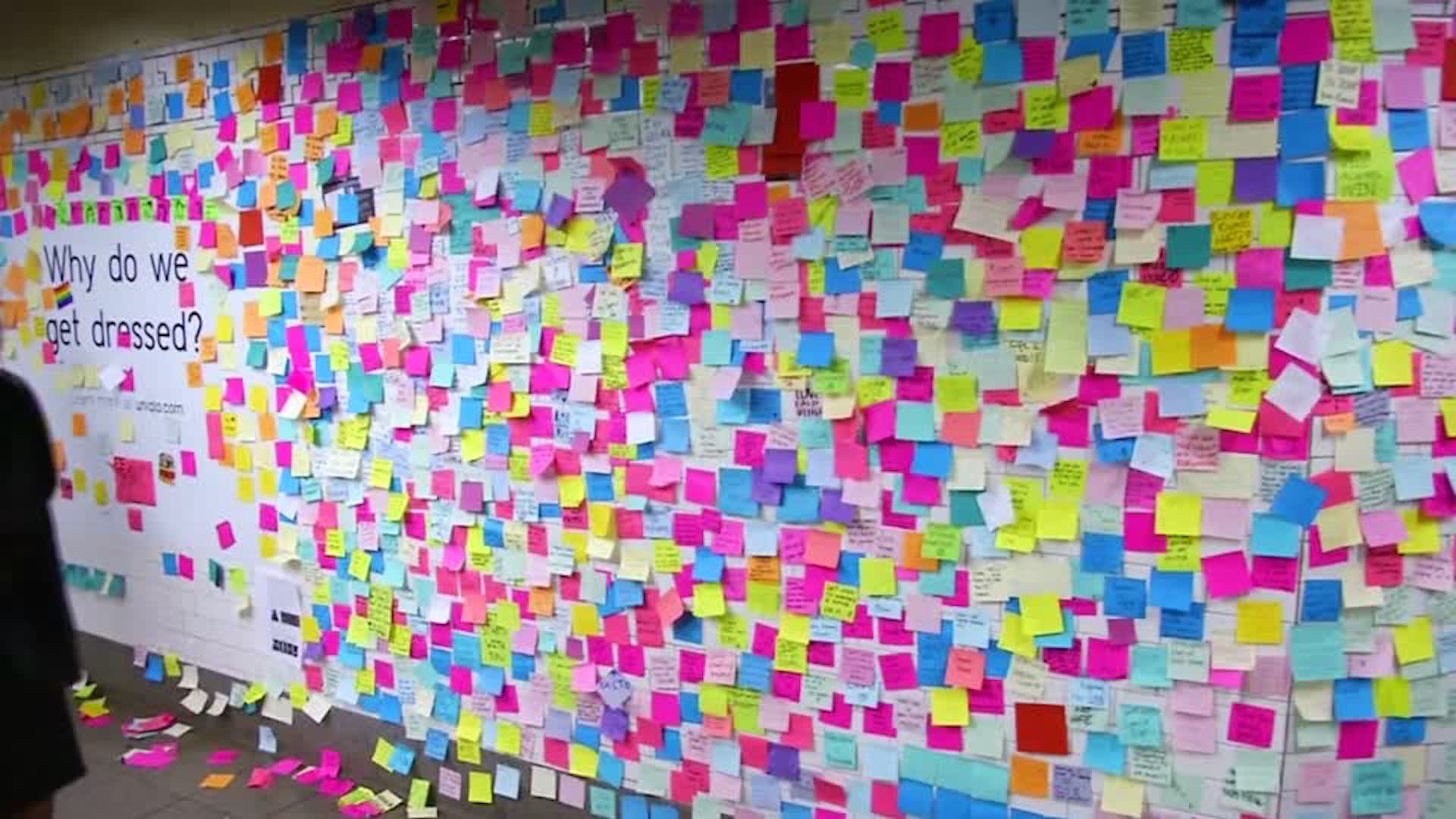 The mighty power of the simple Post-it Note protest