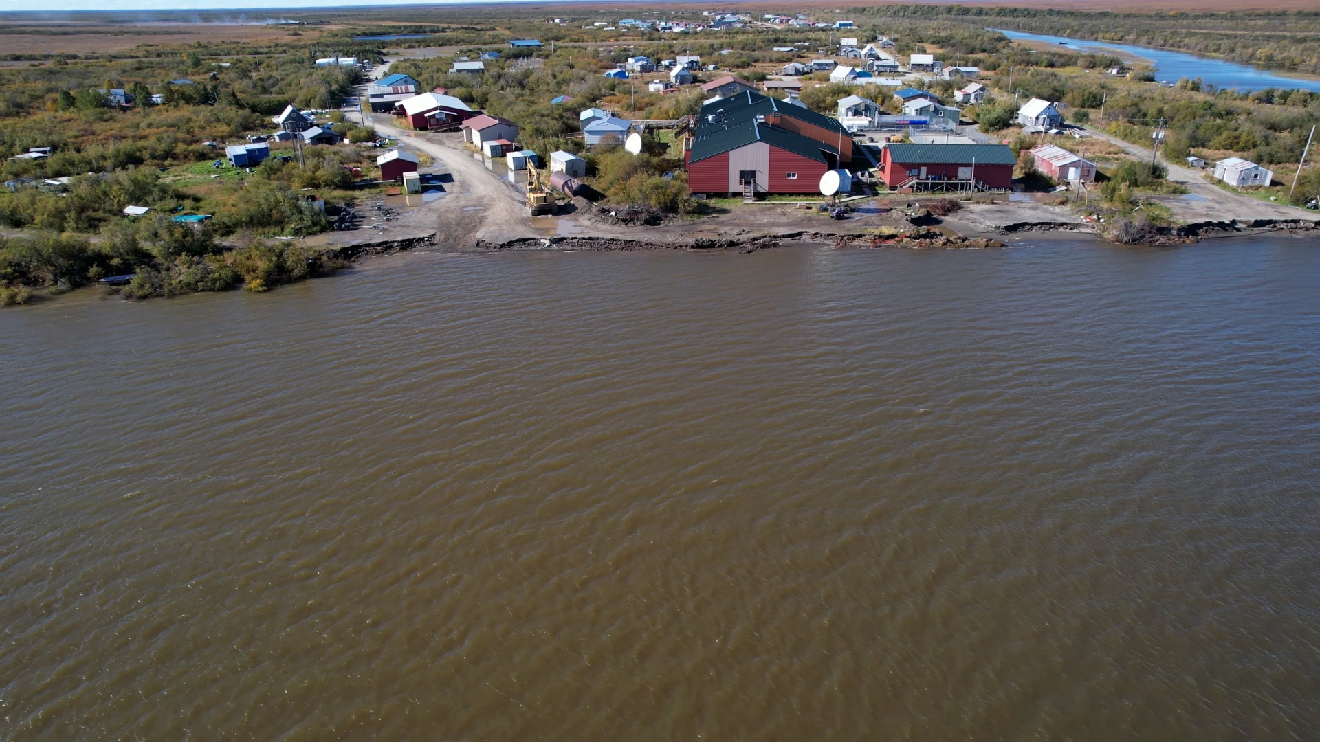 An Alaskan village's sole school is 64 feet away from a river's edge.  Inside Napakiak's struggle to avoid disaster. - The Washington Post